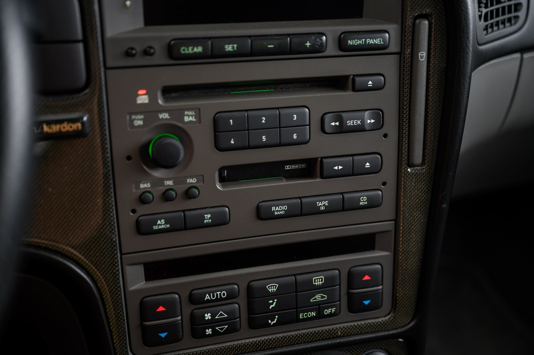 Interiörbild 2005 SAAB 9-5 Aero (30)