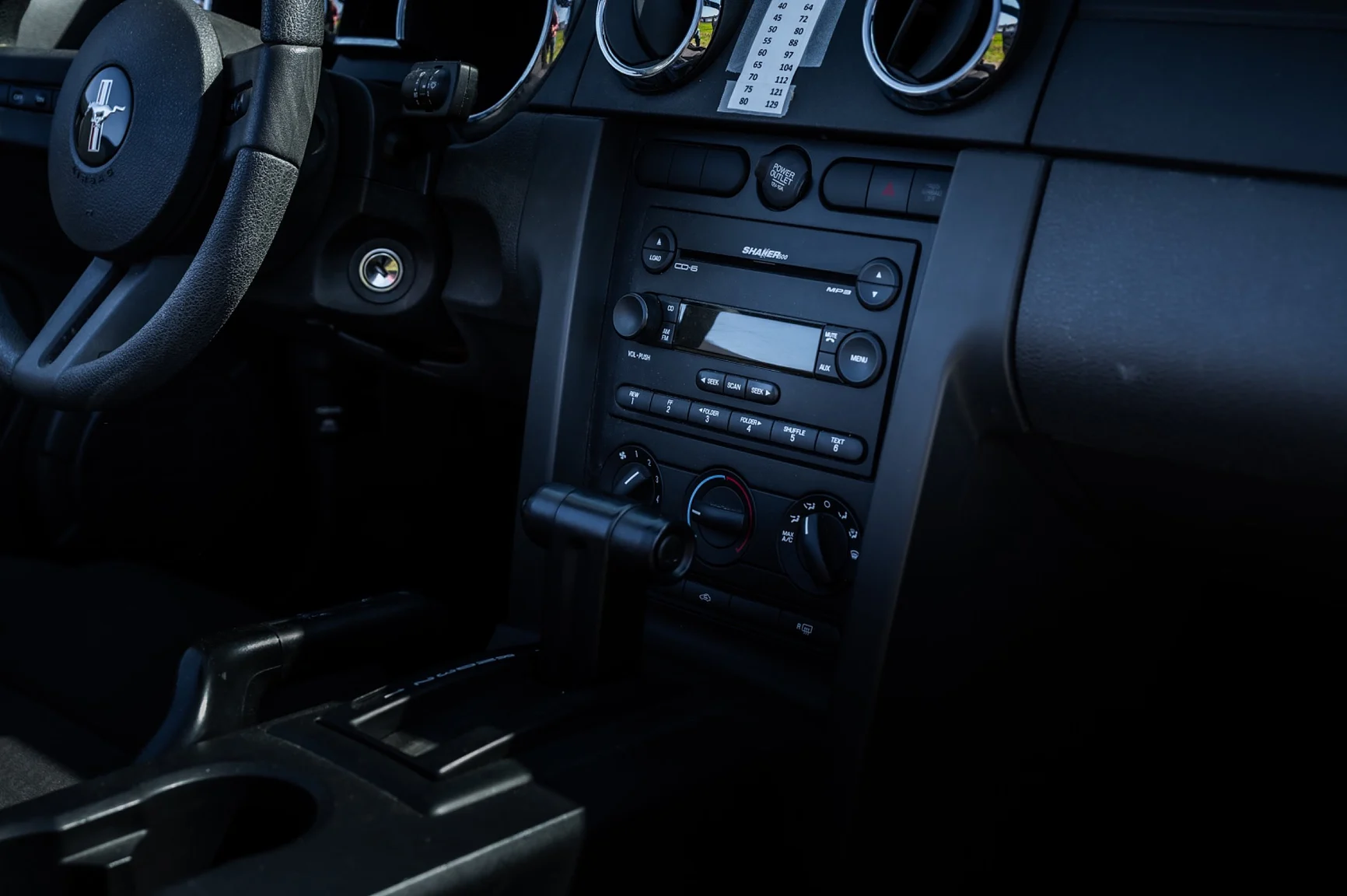 Innenraumfoto von 2006 Ford Mustang Convertible (7)