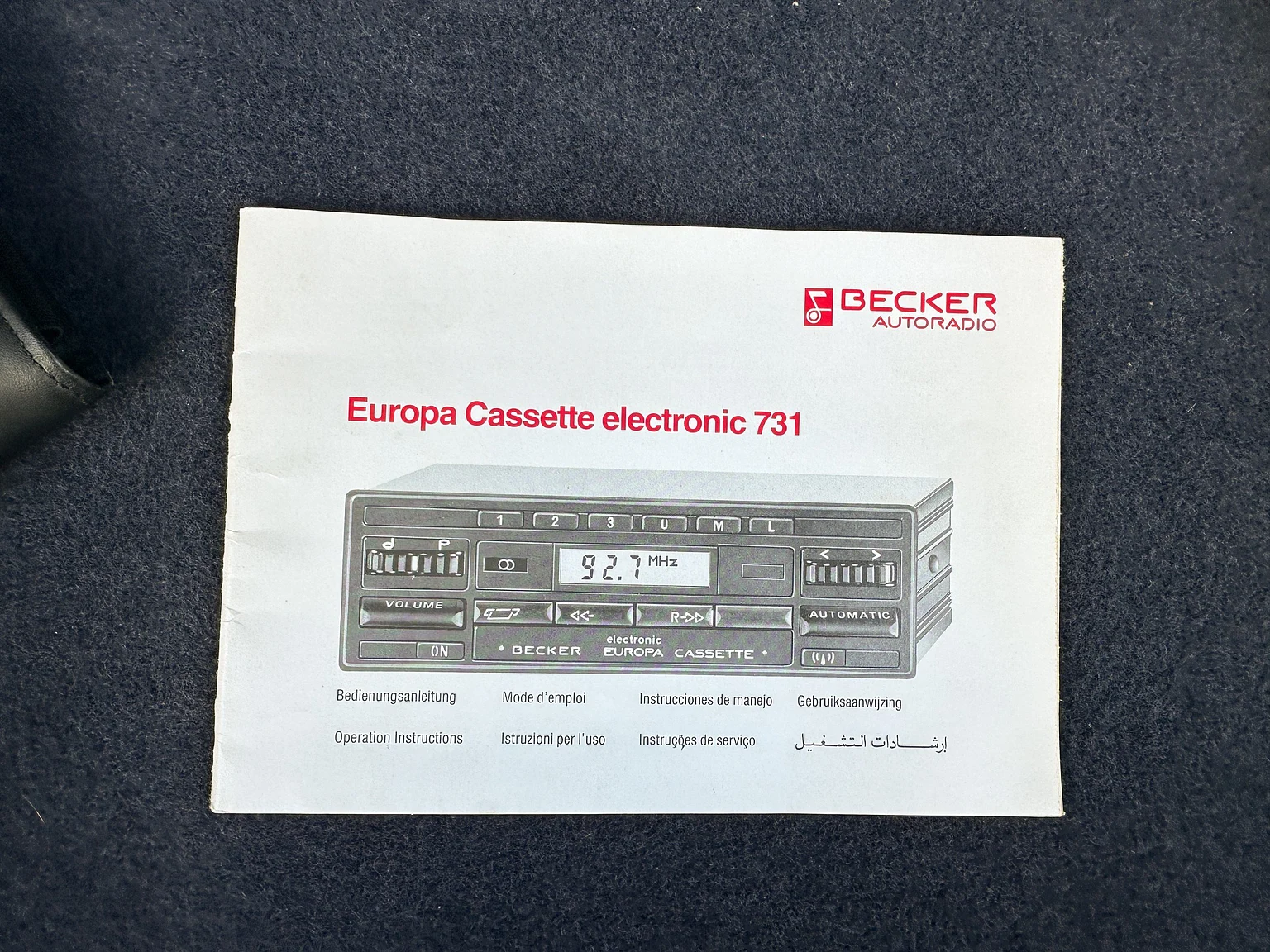 Dokumentation, 1993 Mercedes-Benz 300 CE-24 Cabriolet (19)