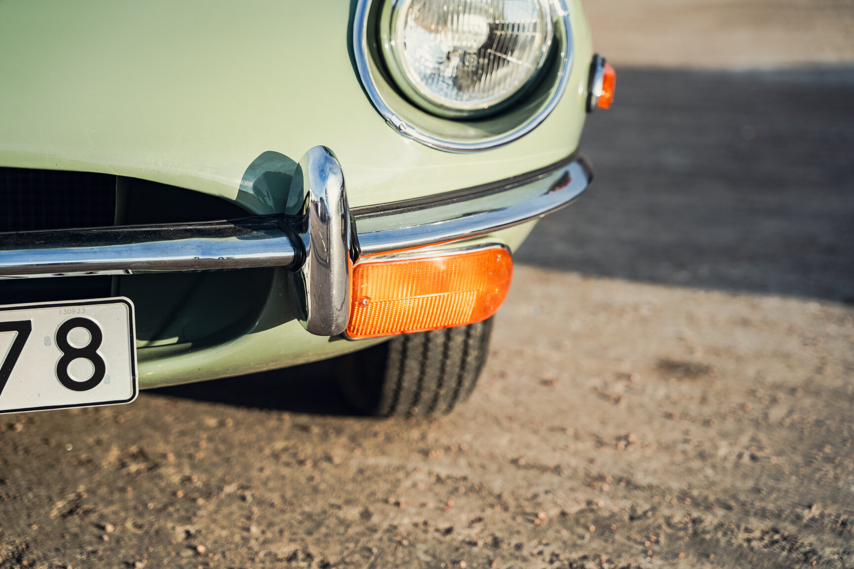Exteriörbild på 1970 Jaguar E-Type Roadster
