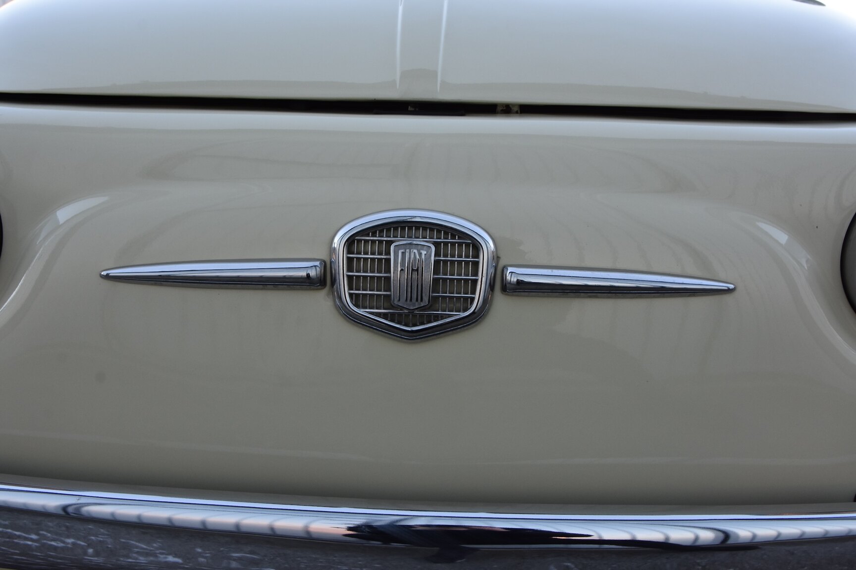 Exteriörbild på 1968 Fiat 500