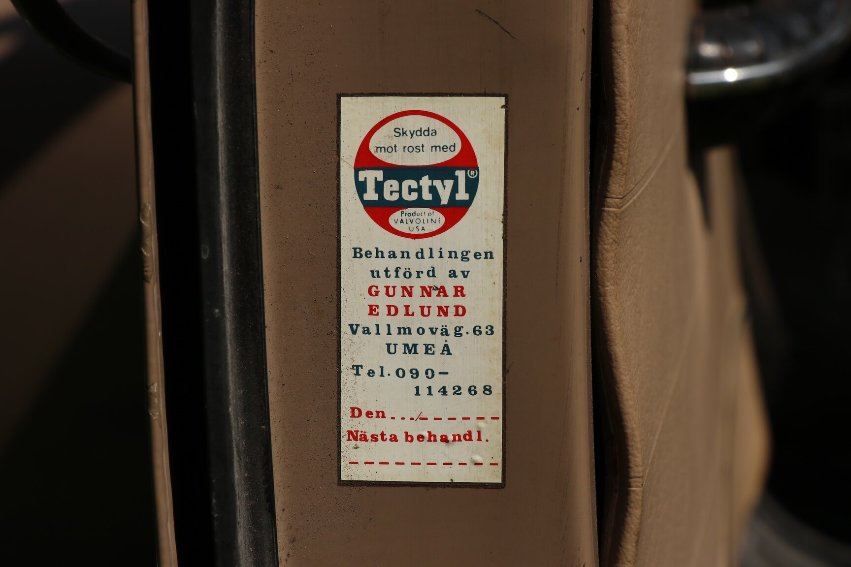 Interior image of 1961 Volvo PV 544C (46)