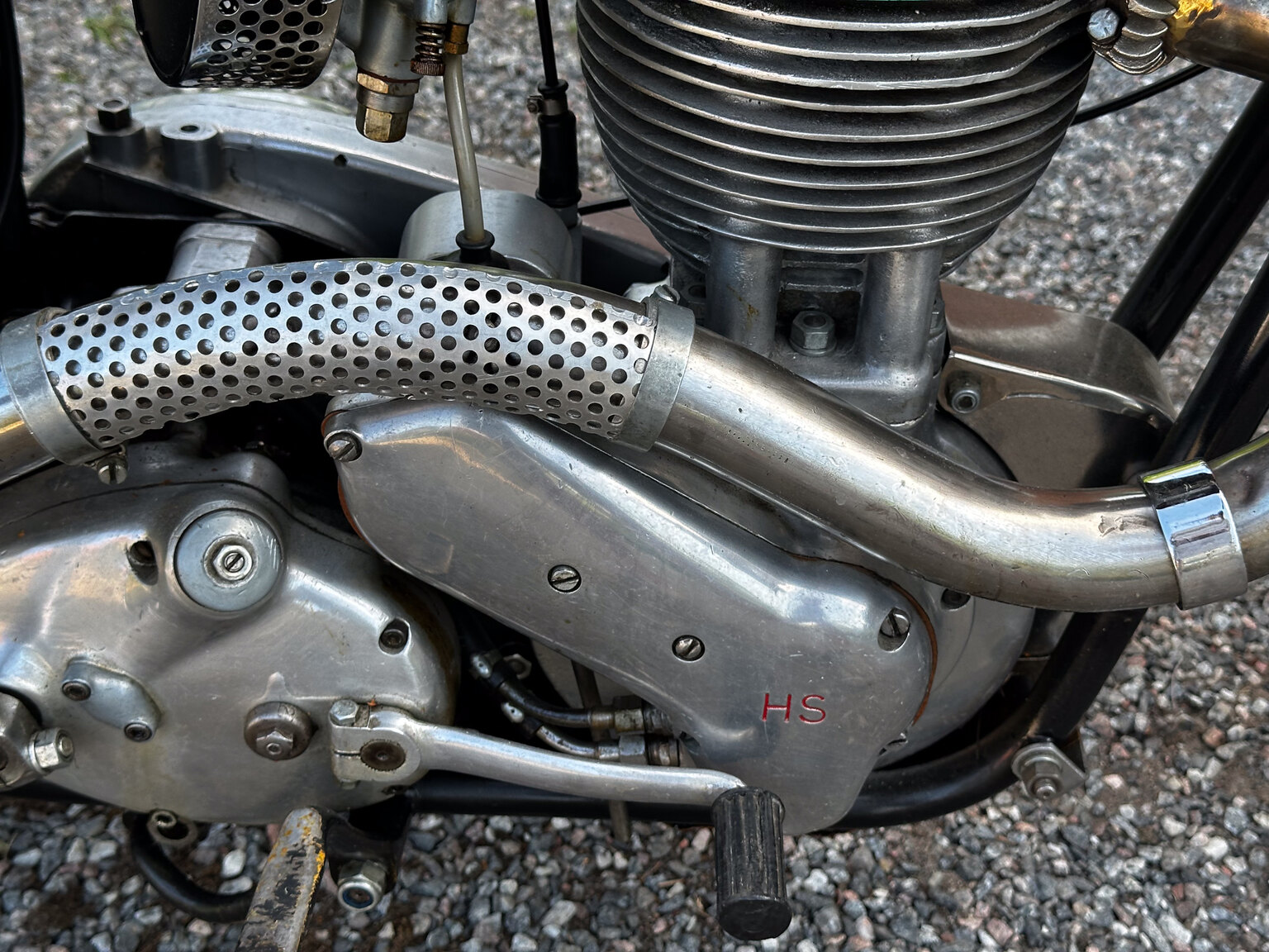 1954 Ariel HS 500, Mekanik