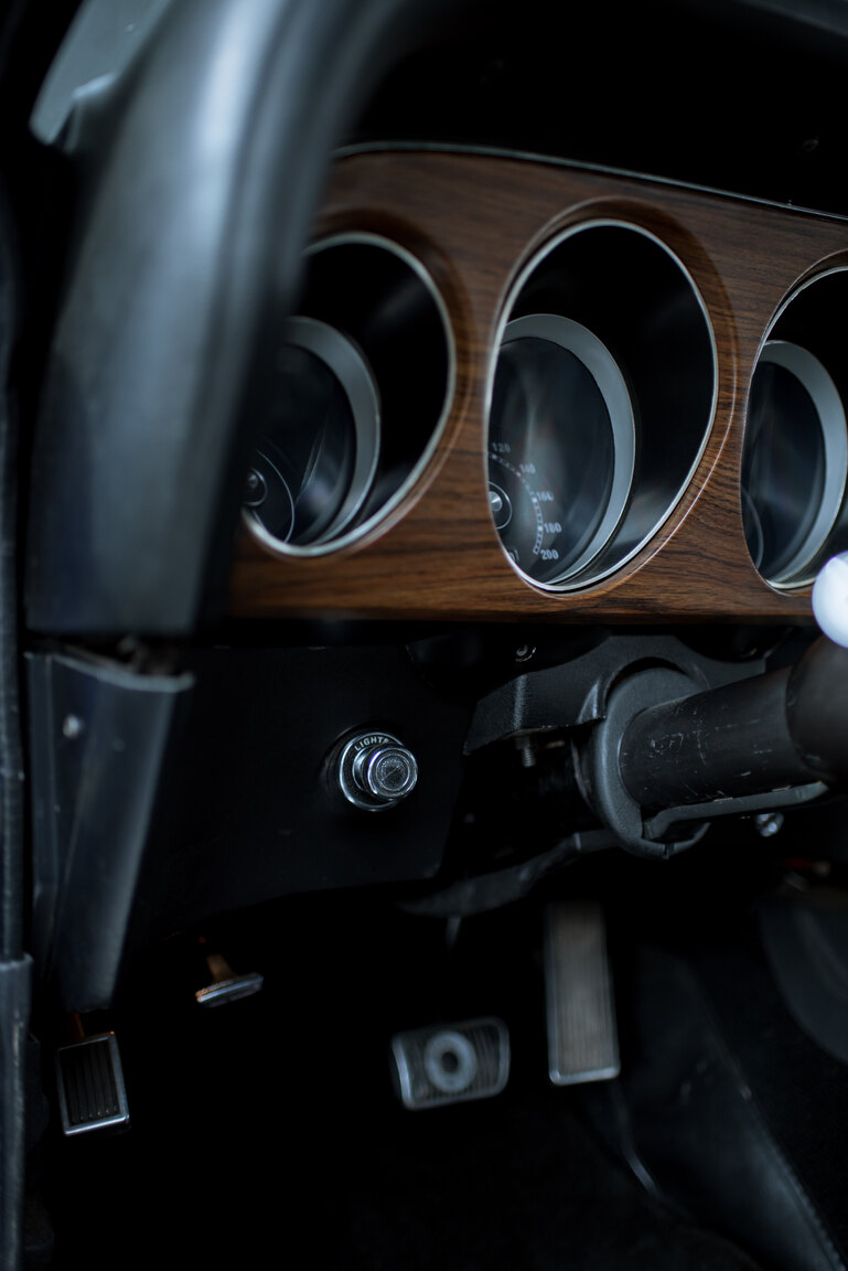 Interiörbild 1969 Ford Mustang Mach 1 (7)