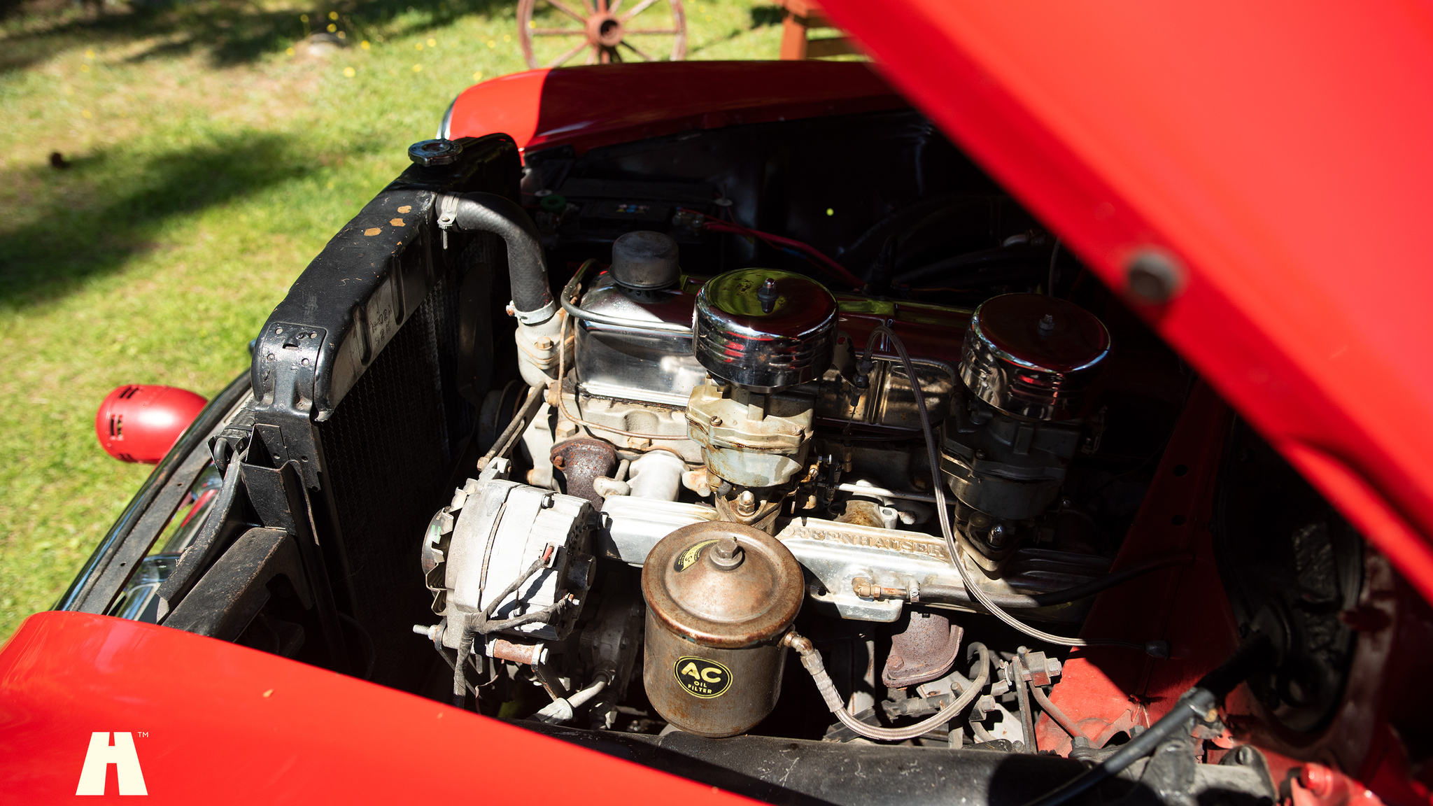 Image of 1952 Chevrolet Sedan Delivery Fire Truck mechanics (6)