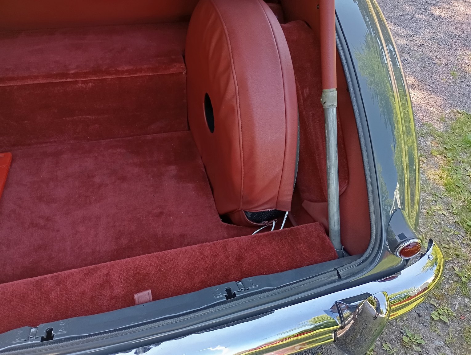 Interior image of 1954 Jaguar Mark VII