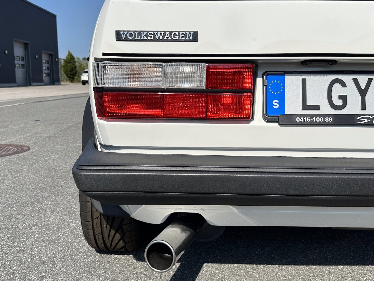 Exteriörbild på 1983 Volkswagen Golf GTI