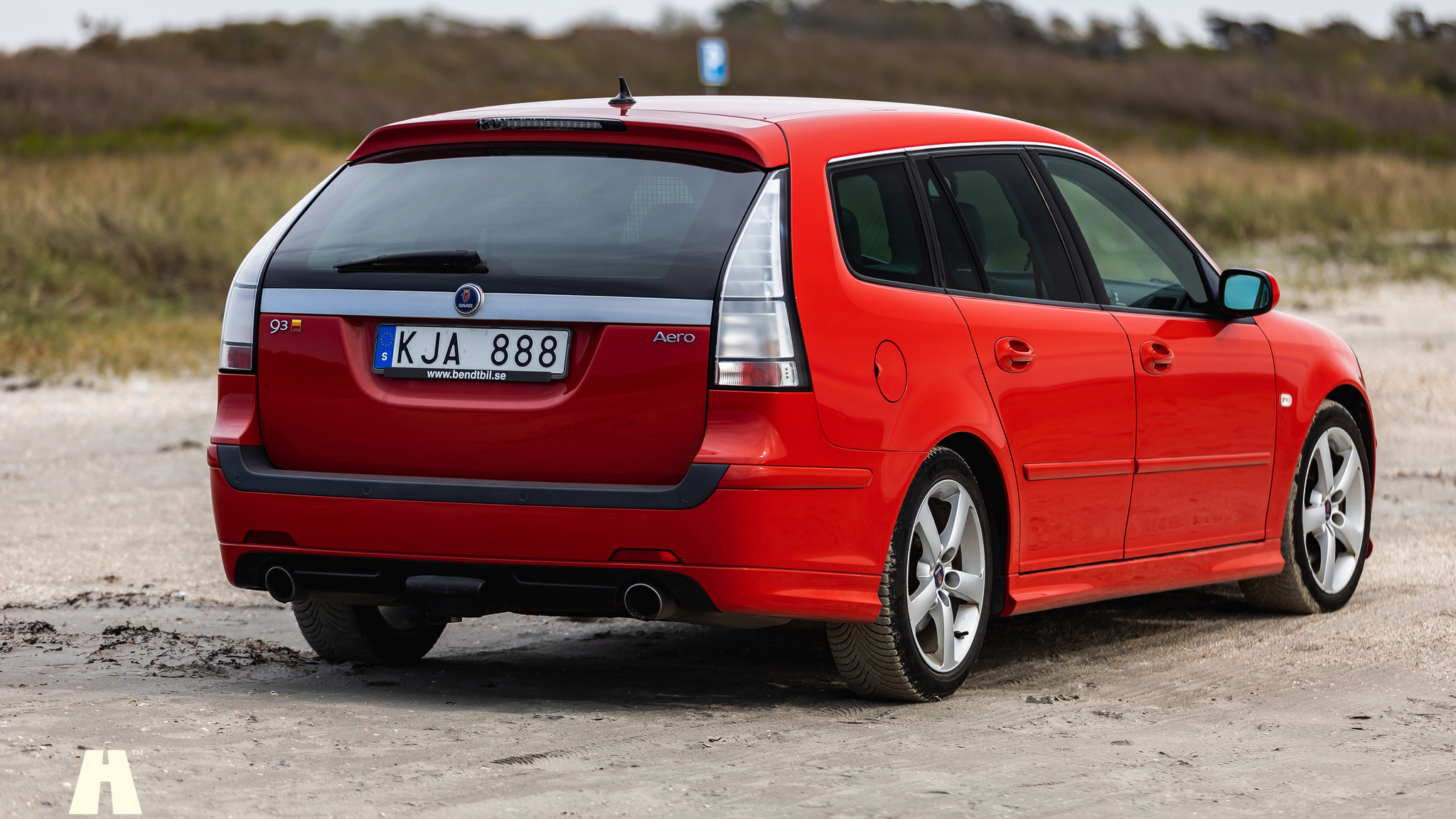 Exteriörbild på 2007 SAAB 9-3 AERO SPORTCOMBI