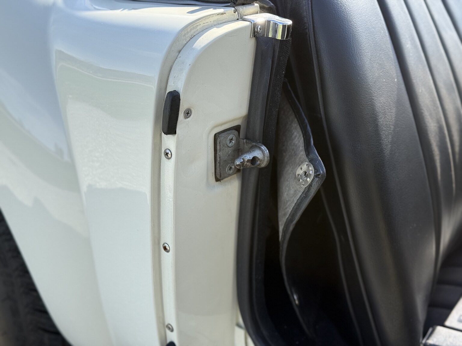 Interiörbild 1959 MG MGA 1500