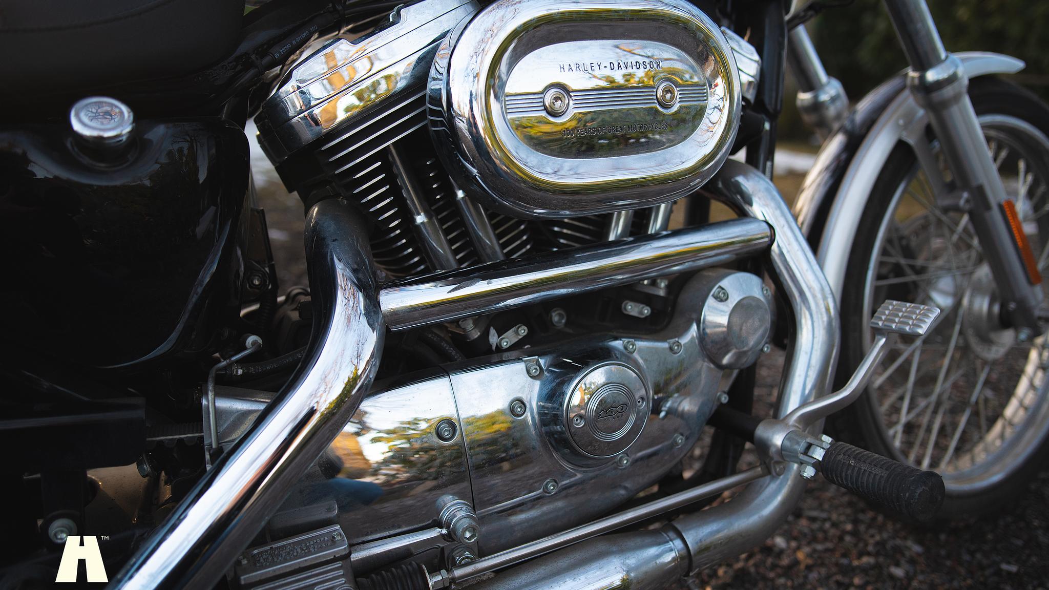 Image of 2003 Harley Davidson Sportster 1200C 100th Anniversary Edition mechanics