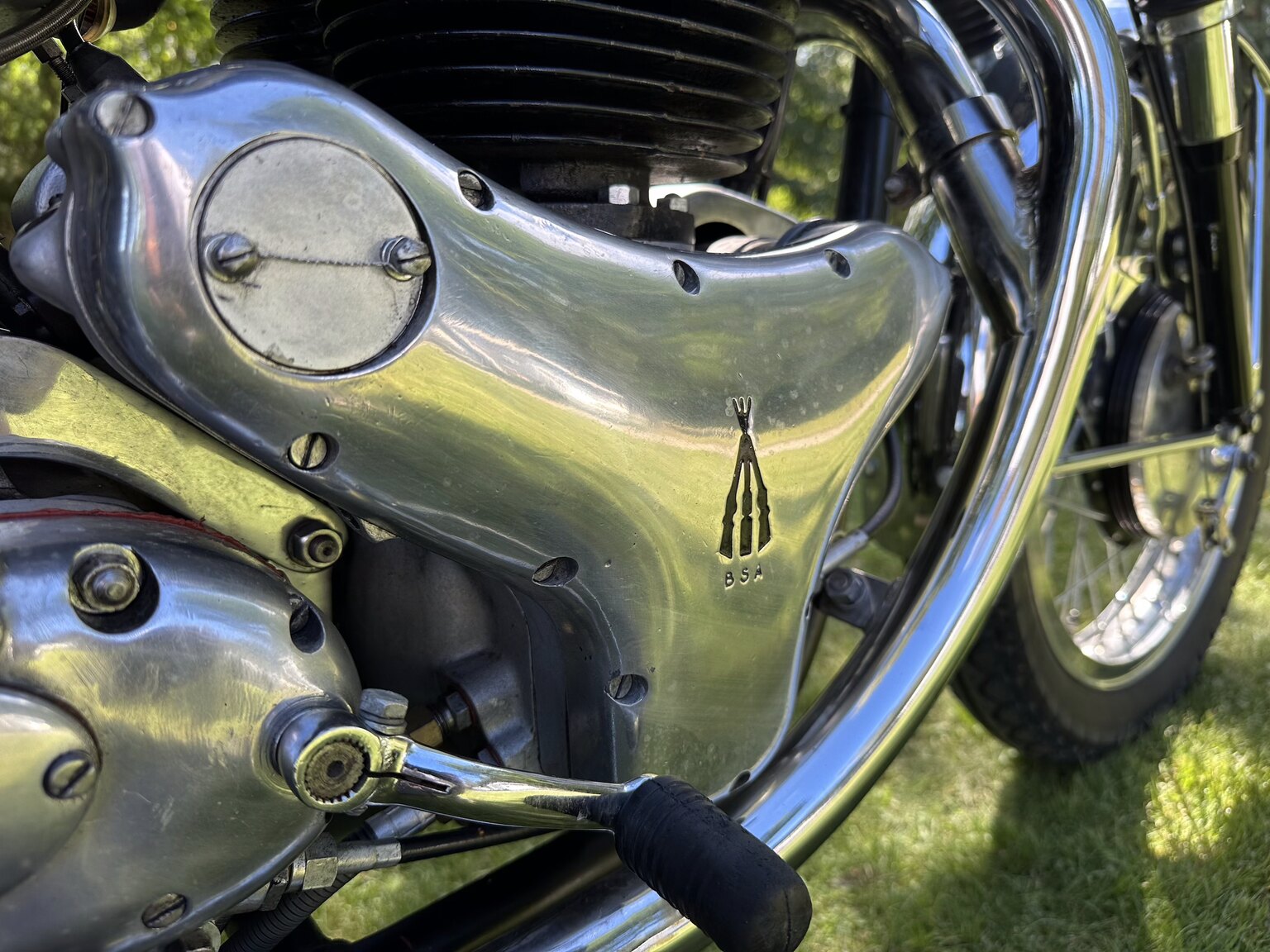Image of 1954  BSA A10 Deluxe mechanics