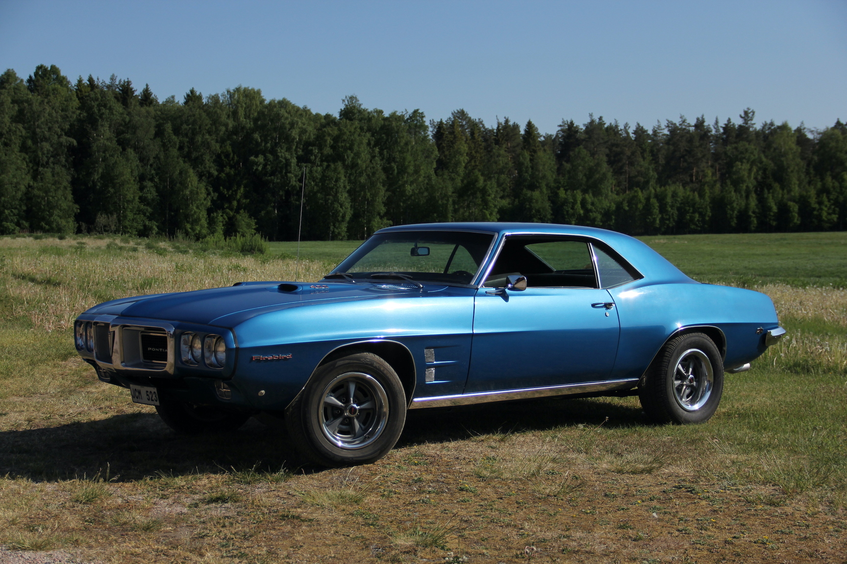 Exteriörbild på 1969 Pontiac Firebird (8)