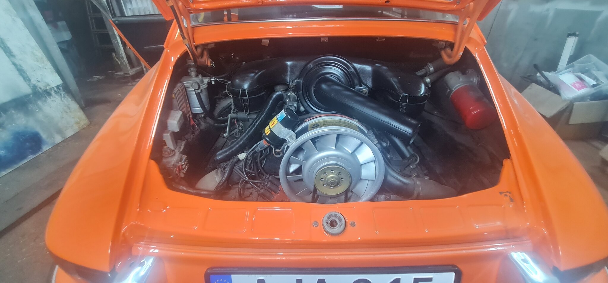 1972 Porsche 911E, Mekanik