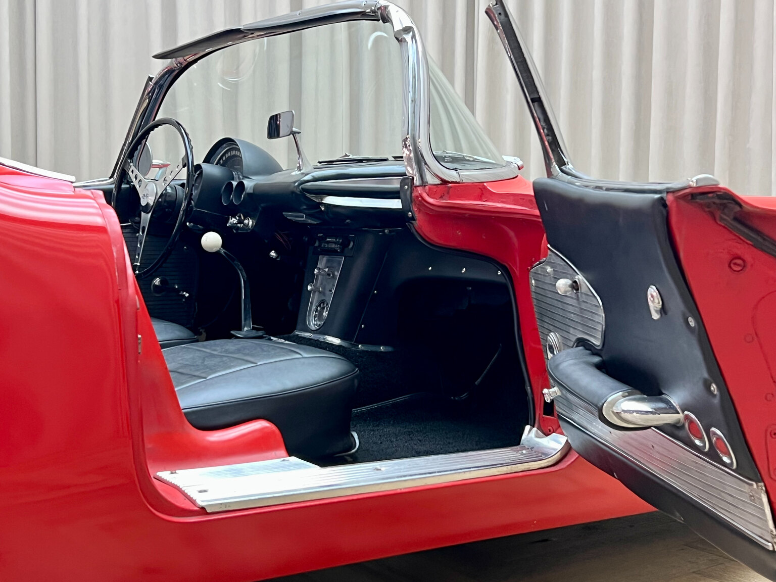 Interiörbild 1960 Chevrolet Corvette C1