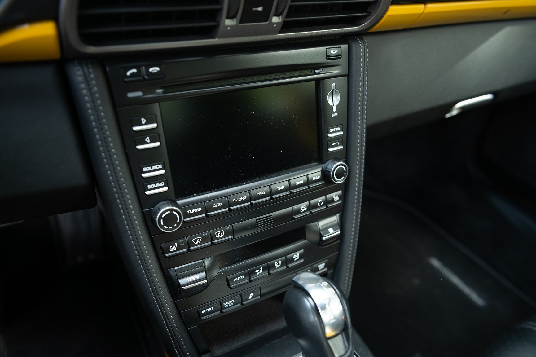 Interiörbild 2009 Porsche 911 Carrera (45)