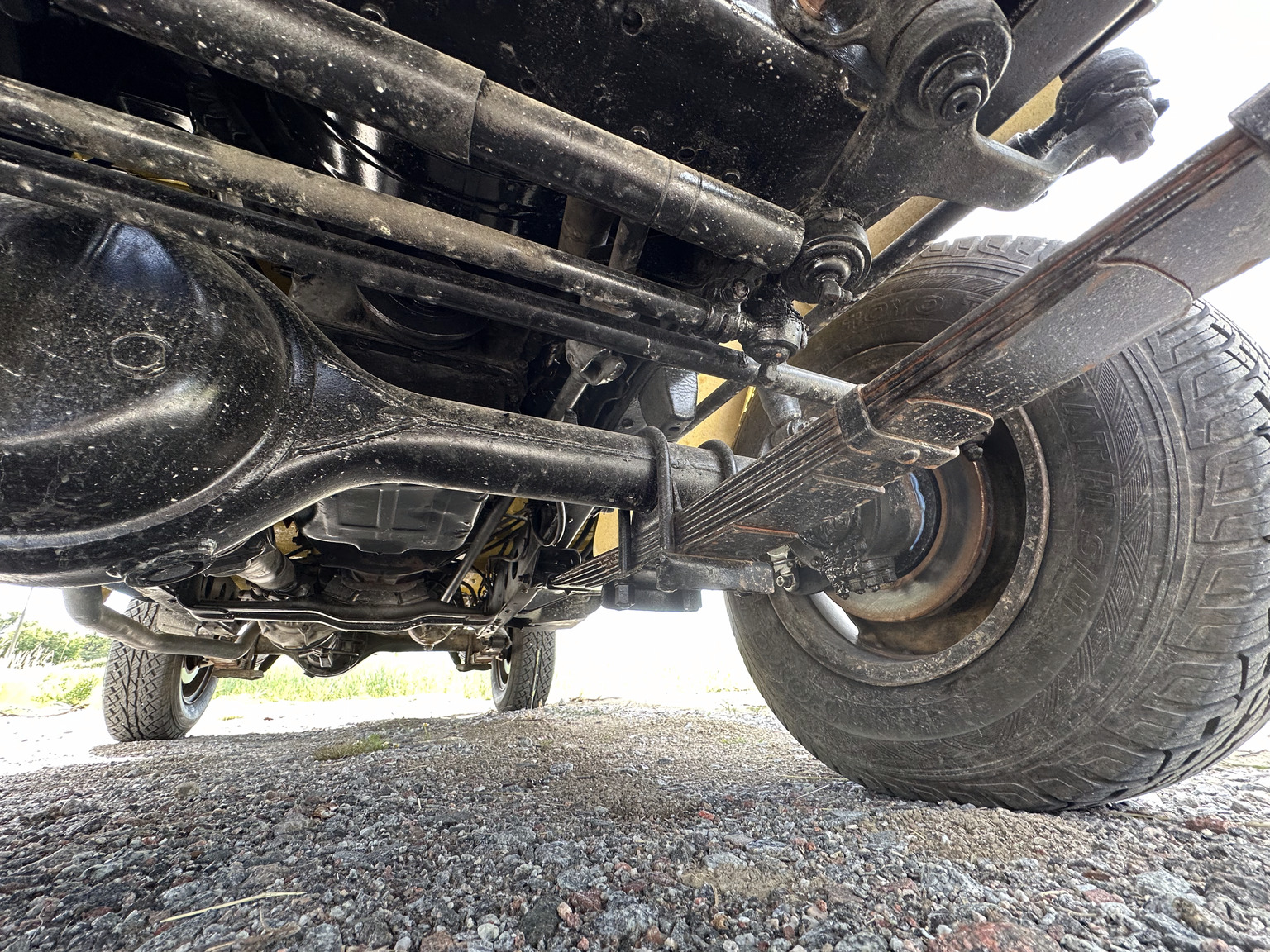 Image of 1976 Toyota Land Cruiser BJ40 mechanics