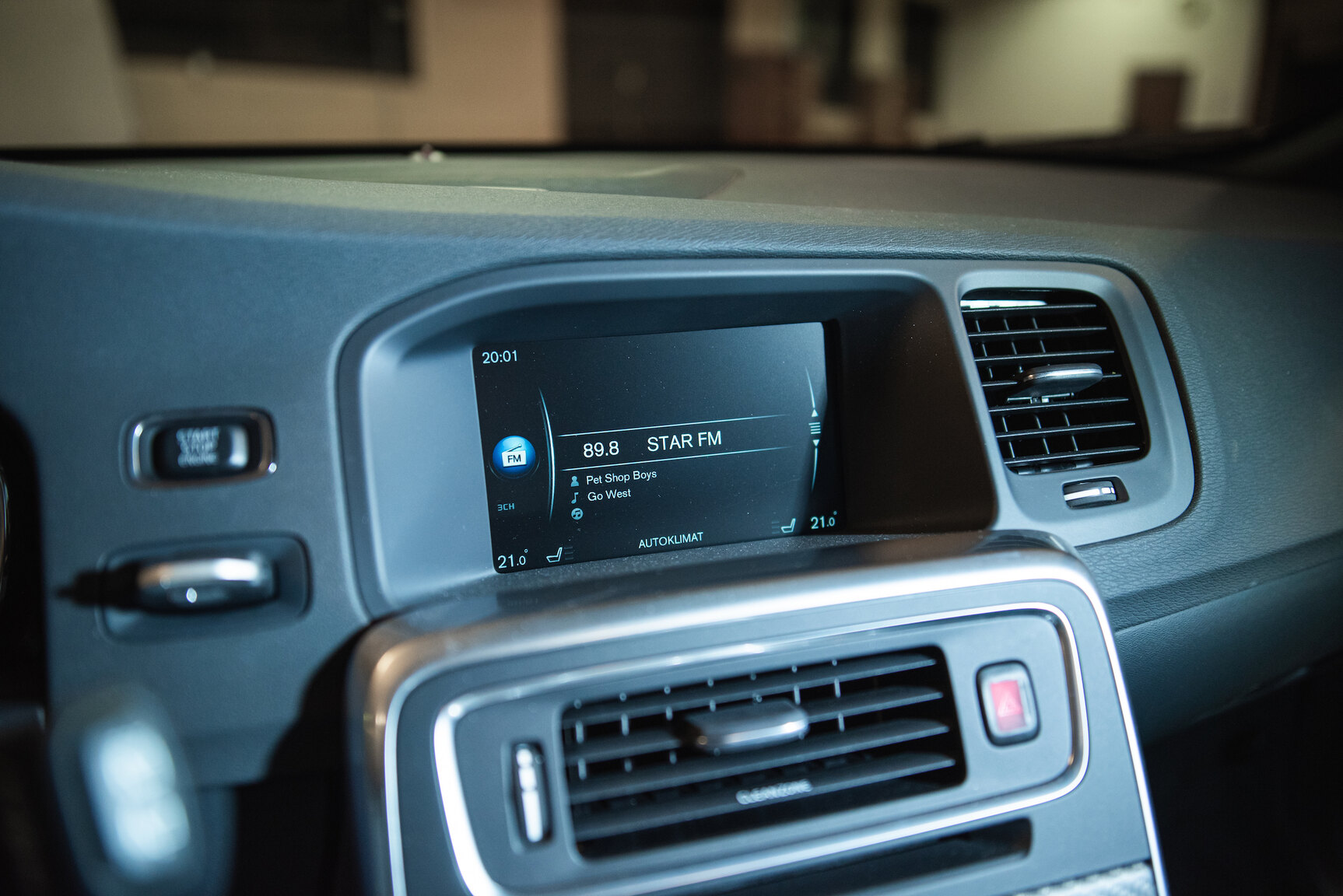 Interiörbild 2017 Volvo V60 Polestar T6 AWD