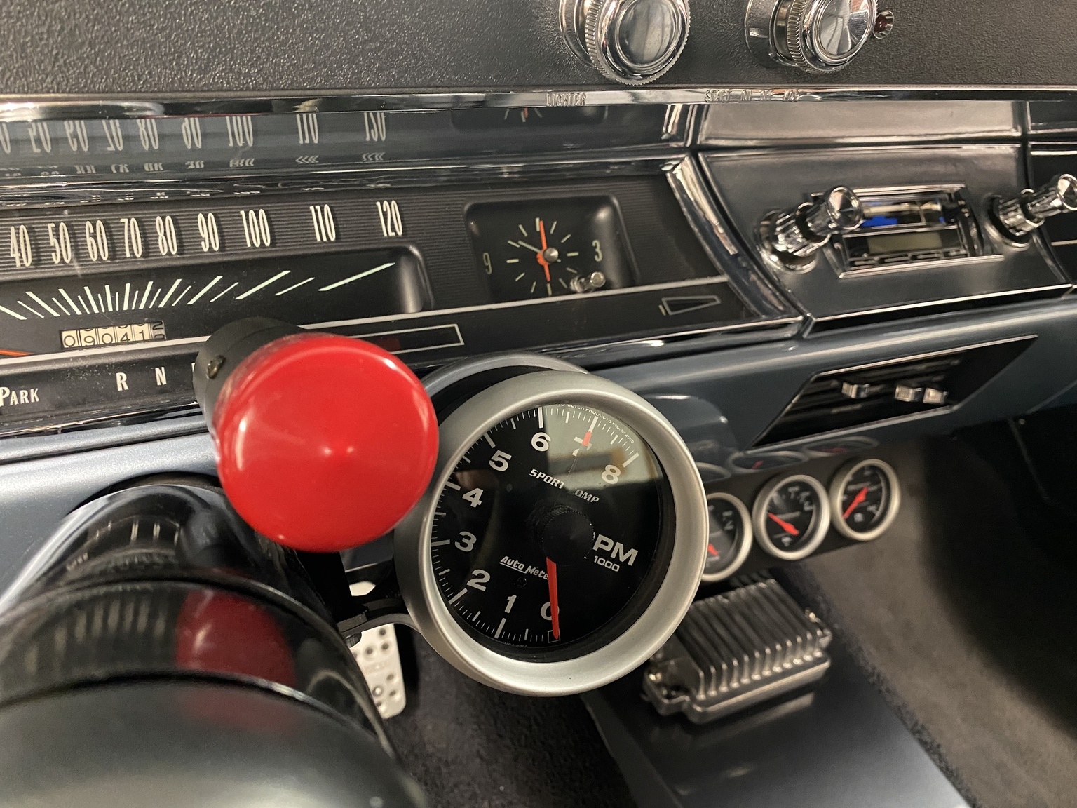 Interiörbild 1966 Chevrolet Chevelle Malibu Pro Touring (13)