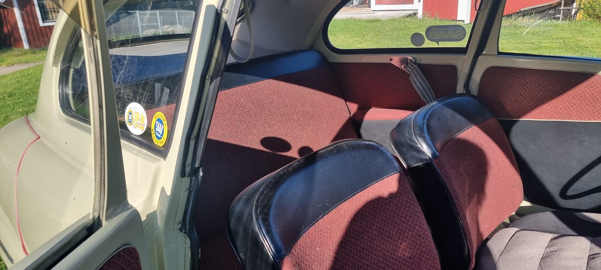 Innenraumfoto von 1959 SAAB 93B Deluxe