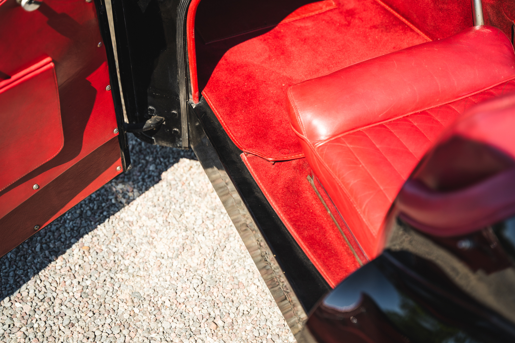 Interiörbild 1951 Jaguar XK 120