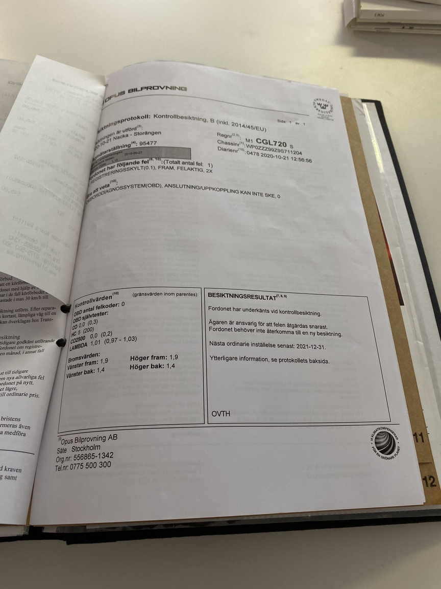 Dokumentation för 2009 Porsche 997.2 C2S Manuell (42)