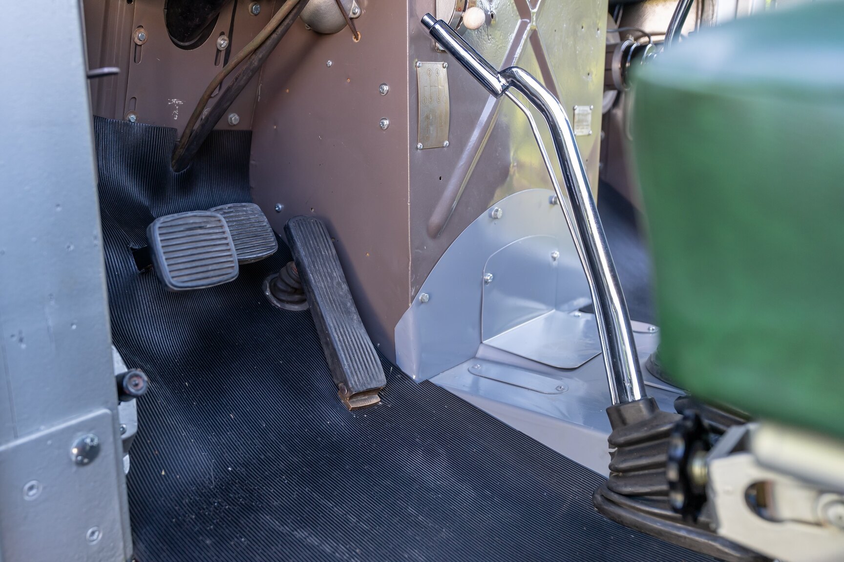 Innenraumfoto von 1956 Scania Vabis L71