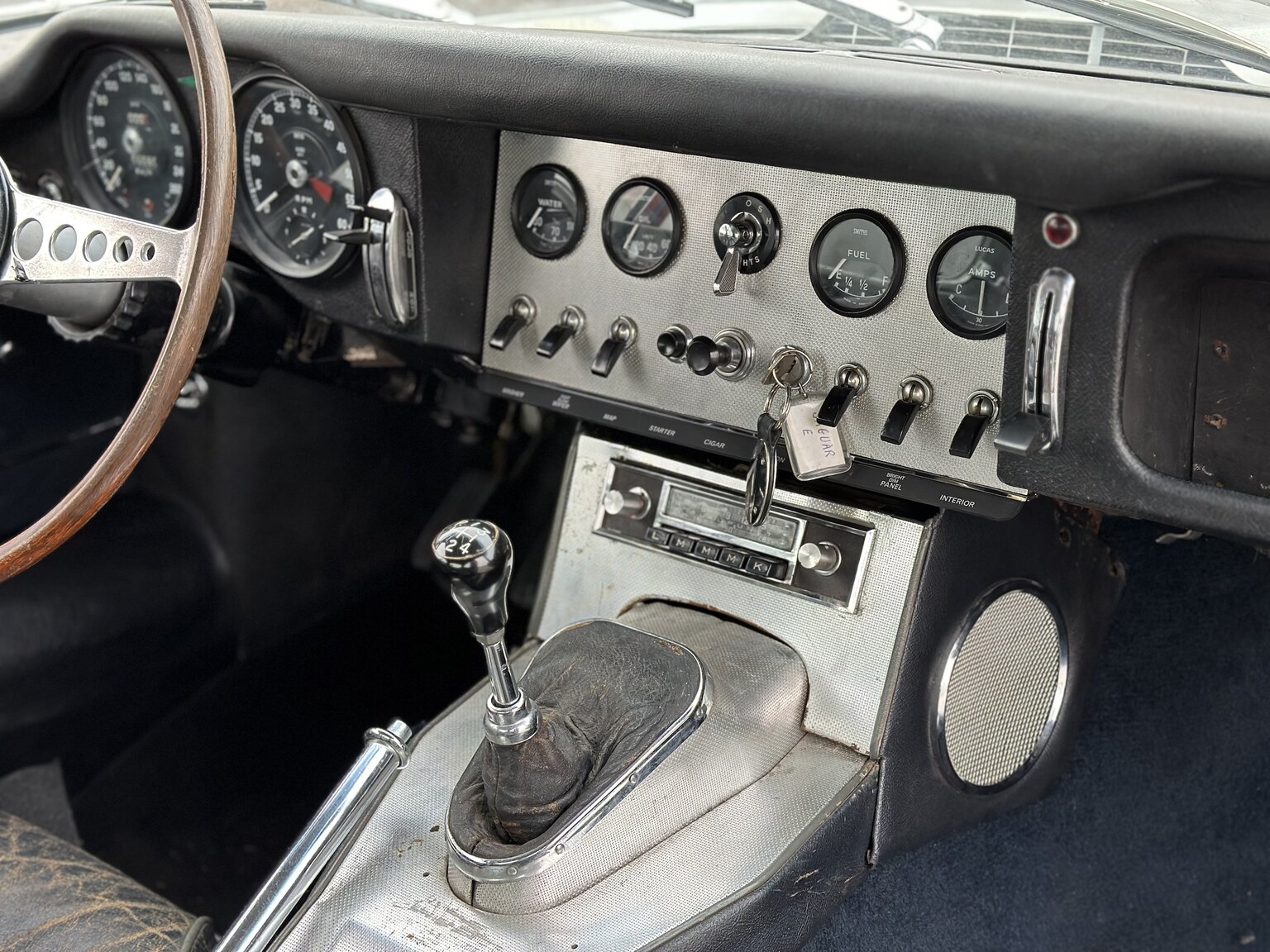 Interior image of 1962 Jaguar E-Type 3.8 Series I