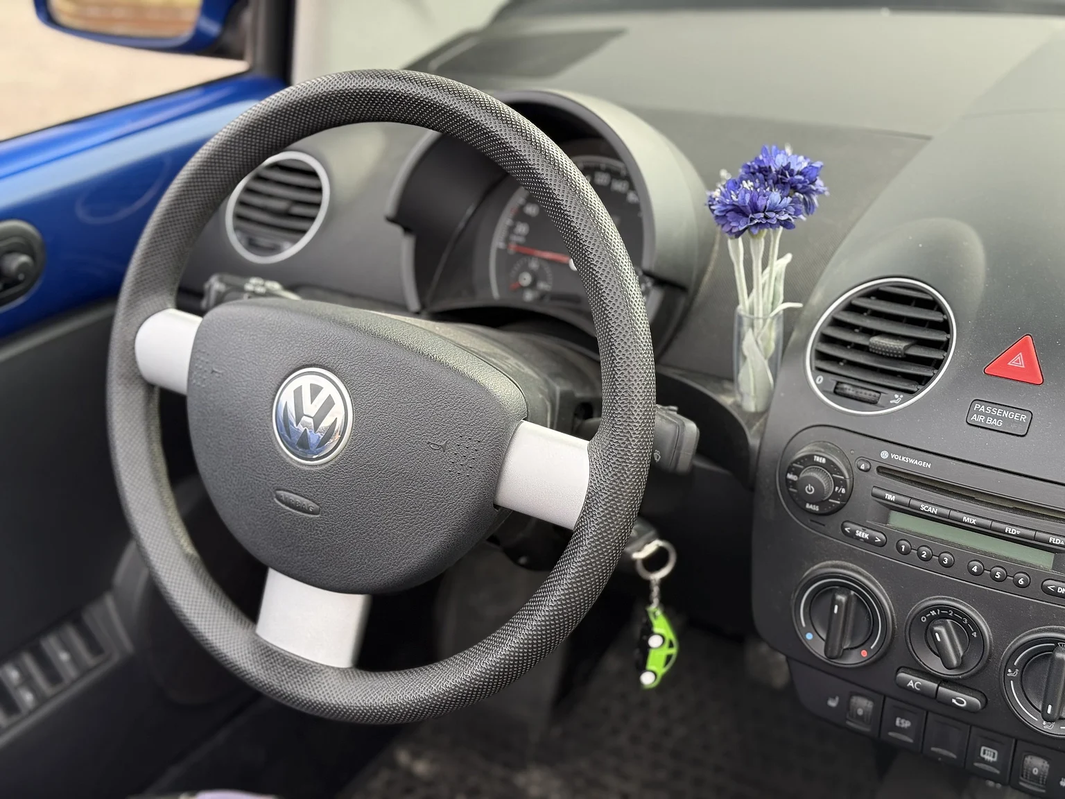 Interiörbild 2007 VW Beetle 1600 Cabriolet  (23)