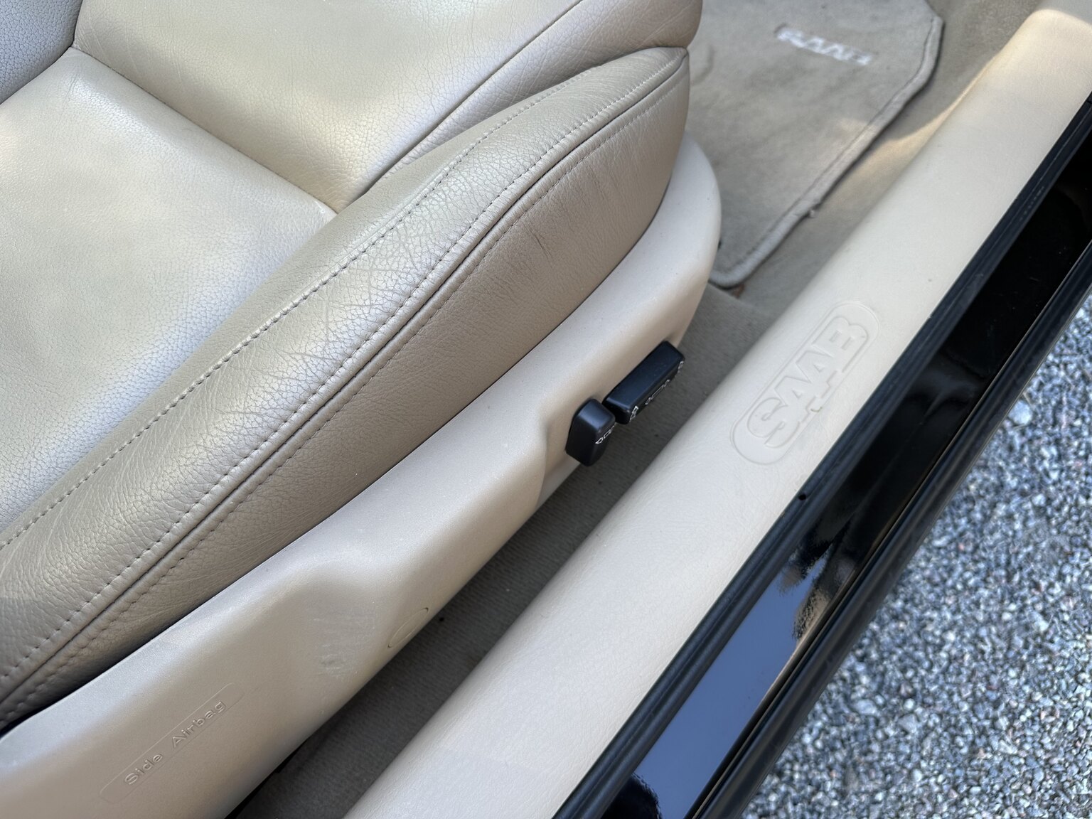 Interiörbild 2003 SAAB 9-3 Aero Turbo Cabriolet