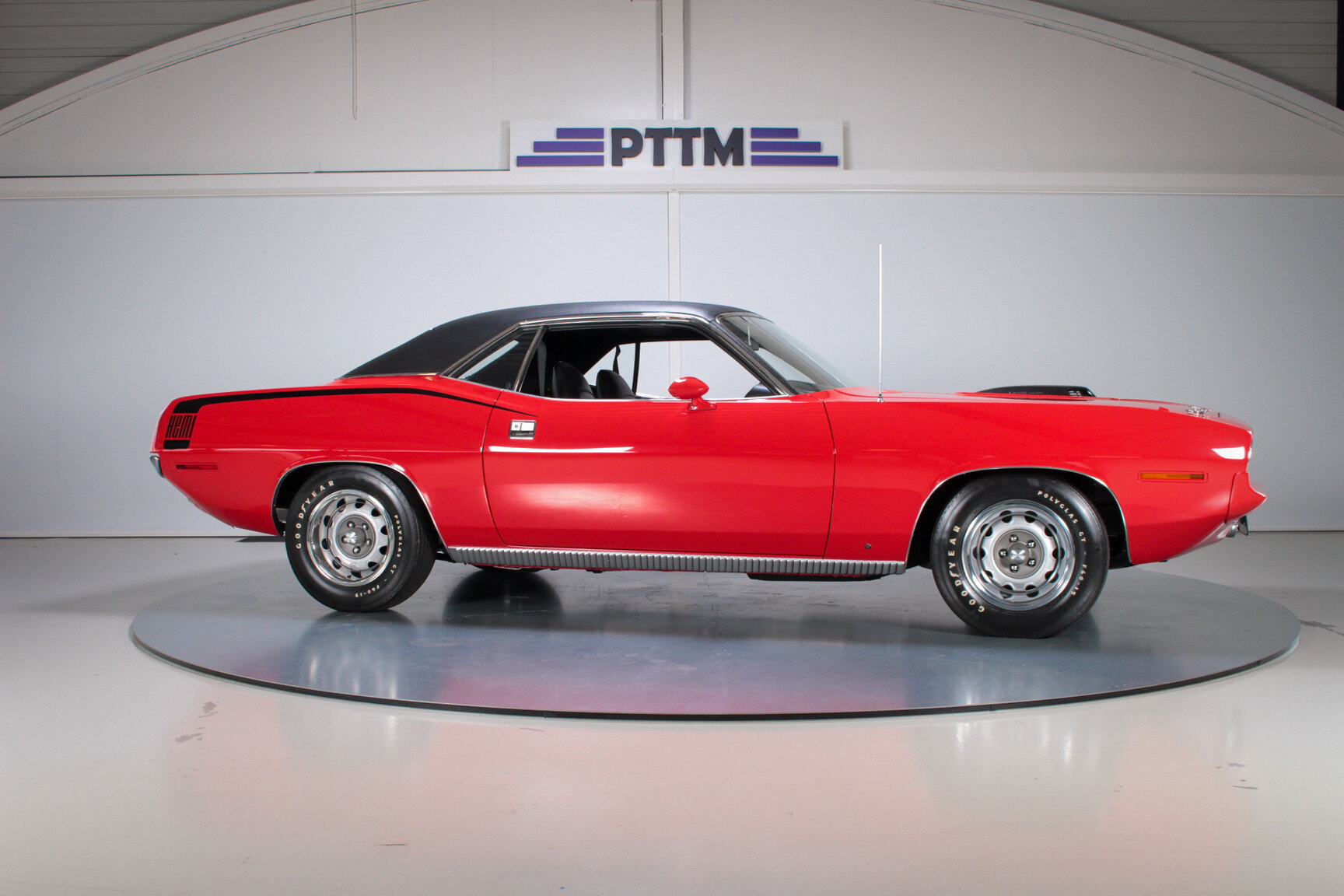 Exteriörbild på 1970 Plymouth Hemi Cuda