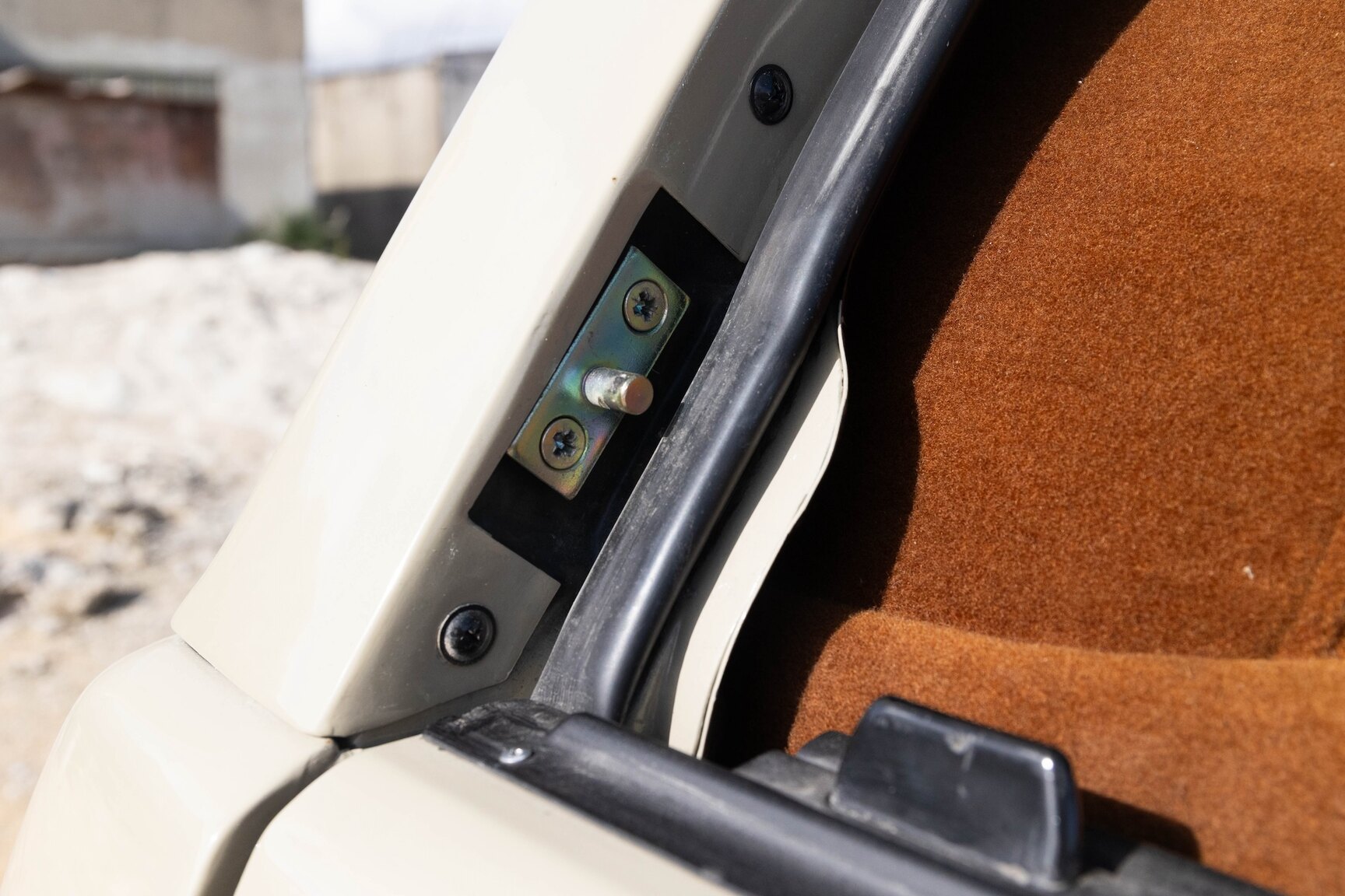 Innenraumfoto von 1991 Range Rover Restomod