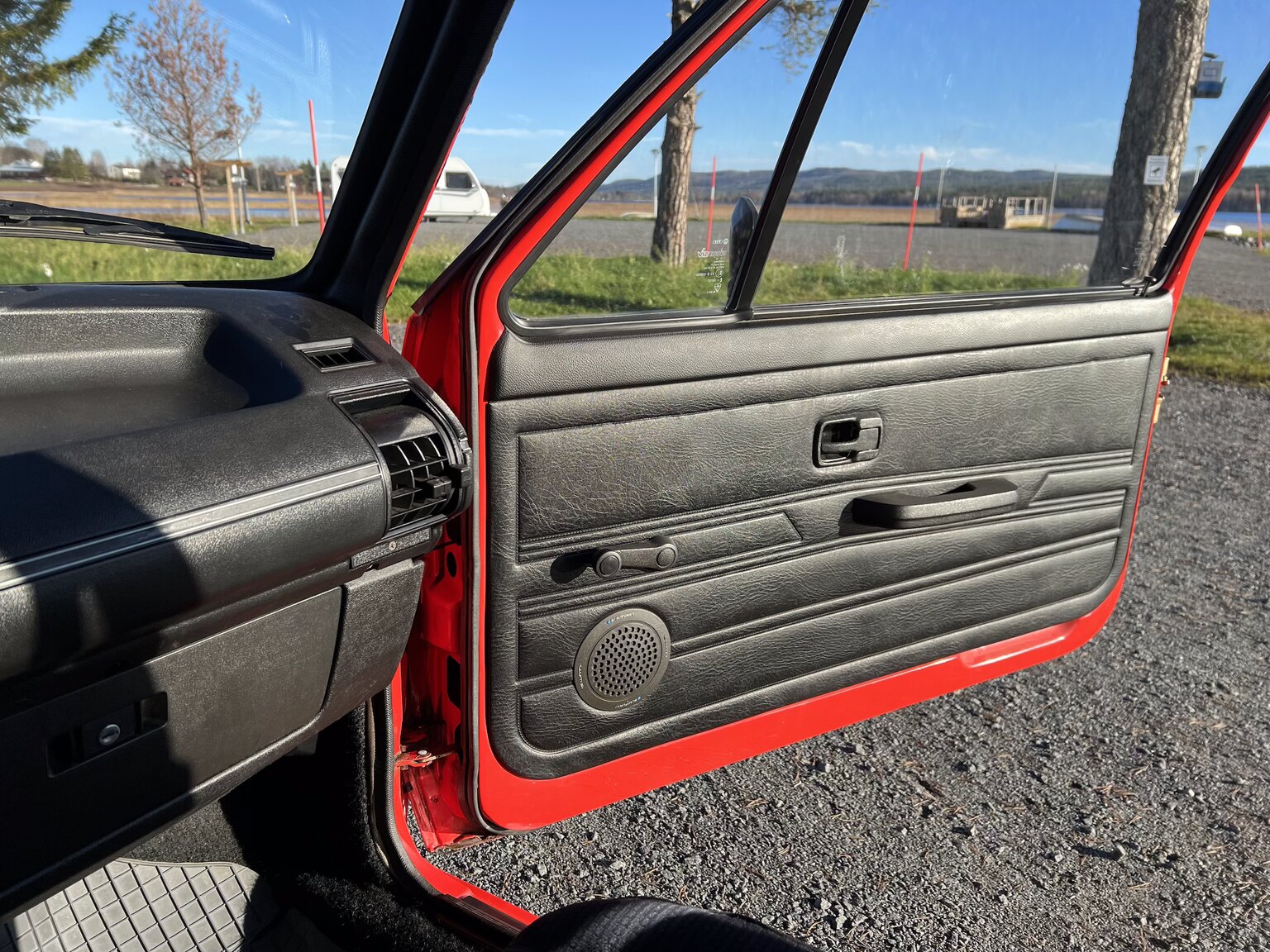 Interiörbild 1982 Volkswagen Jetta