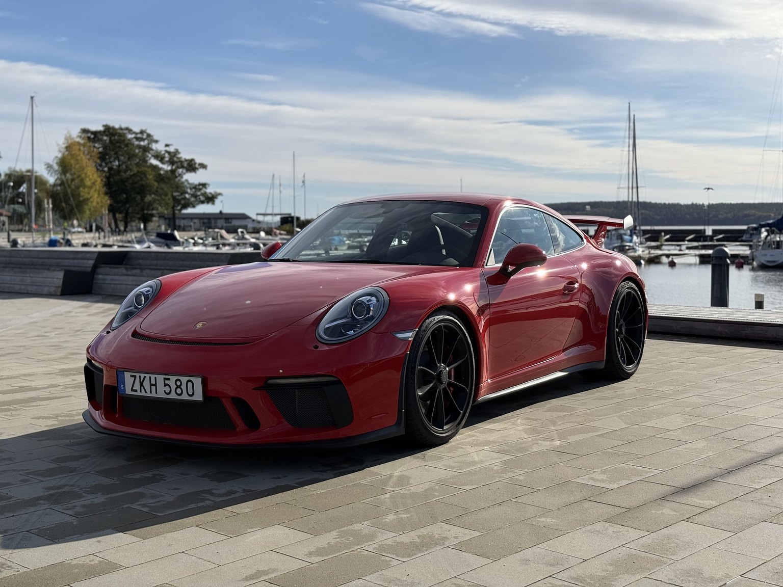 Exteriörbild på 2018 PORSCHE 911 GT3 (24)
