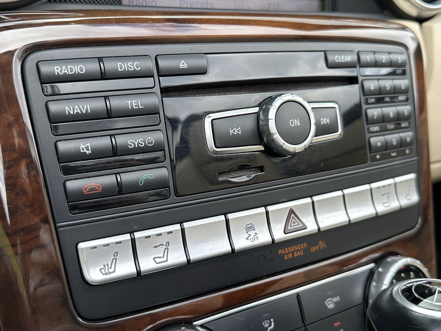 Interiörbild 2012 Mercedes-Benz SLK 350