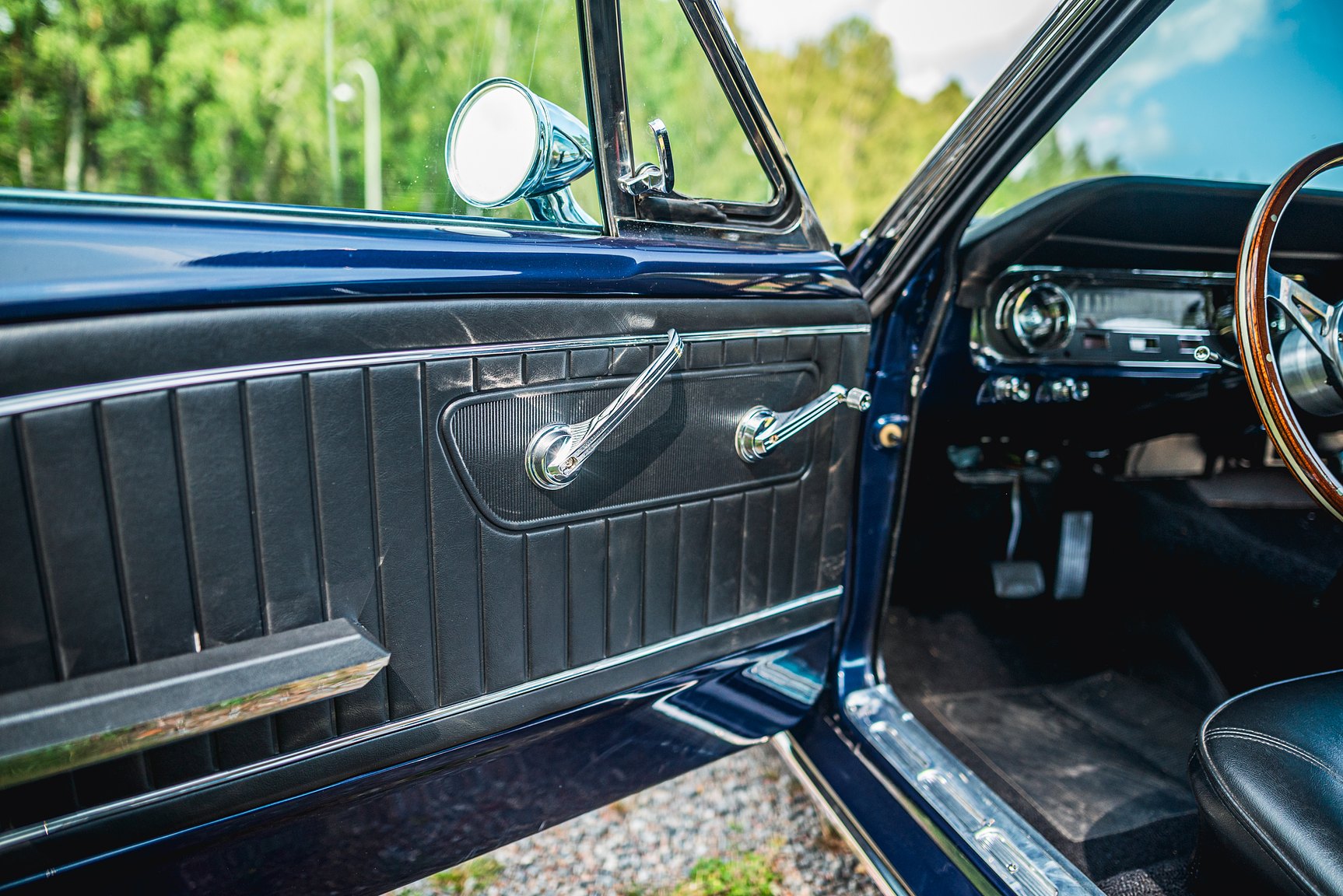 Innenraumfoto von 1965 Ford Mustang Fastback