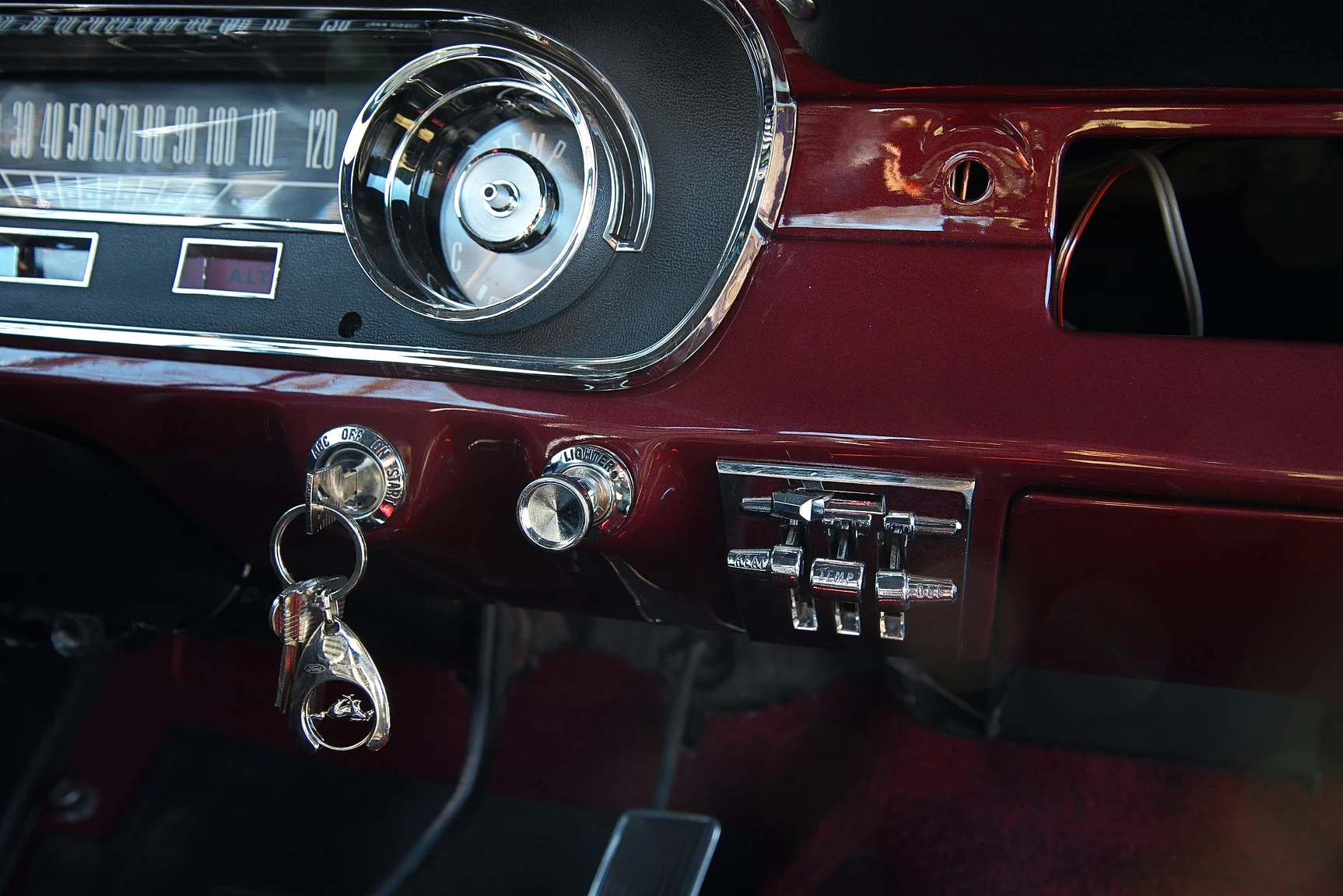 Innenraumfoto von 1965 Ford Mustang HT 289cui (24)