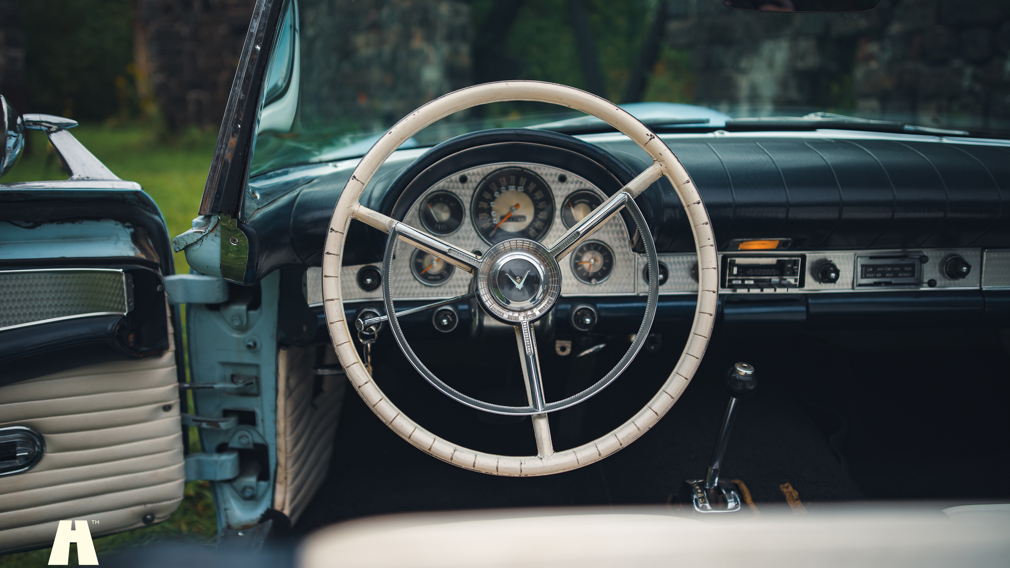 Interiörbild 1957 Ford Thunderbird D-Code