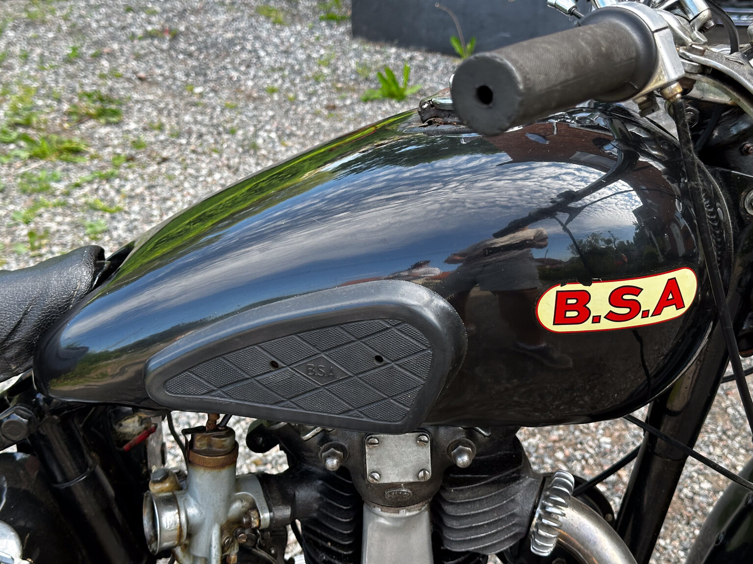 Exterior image of 1943 BSA 500