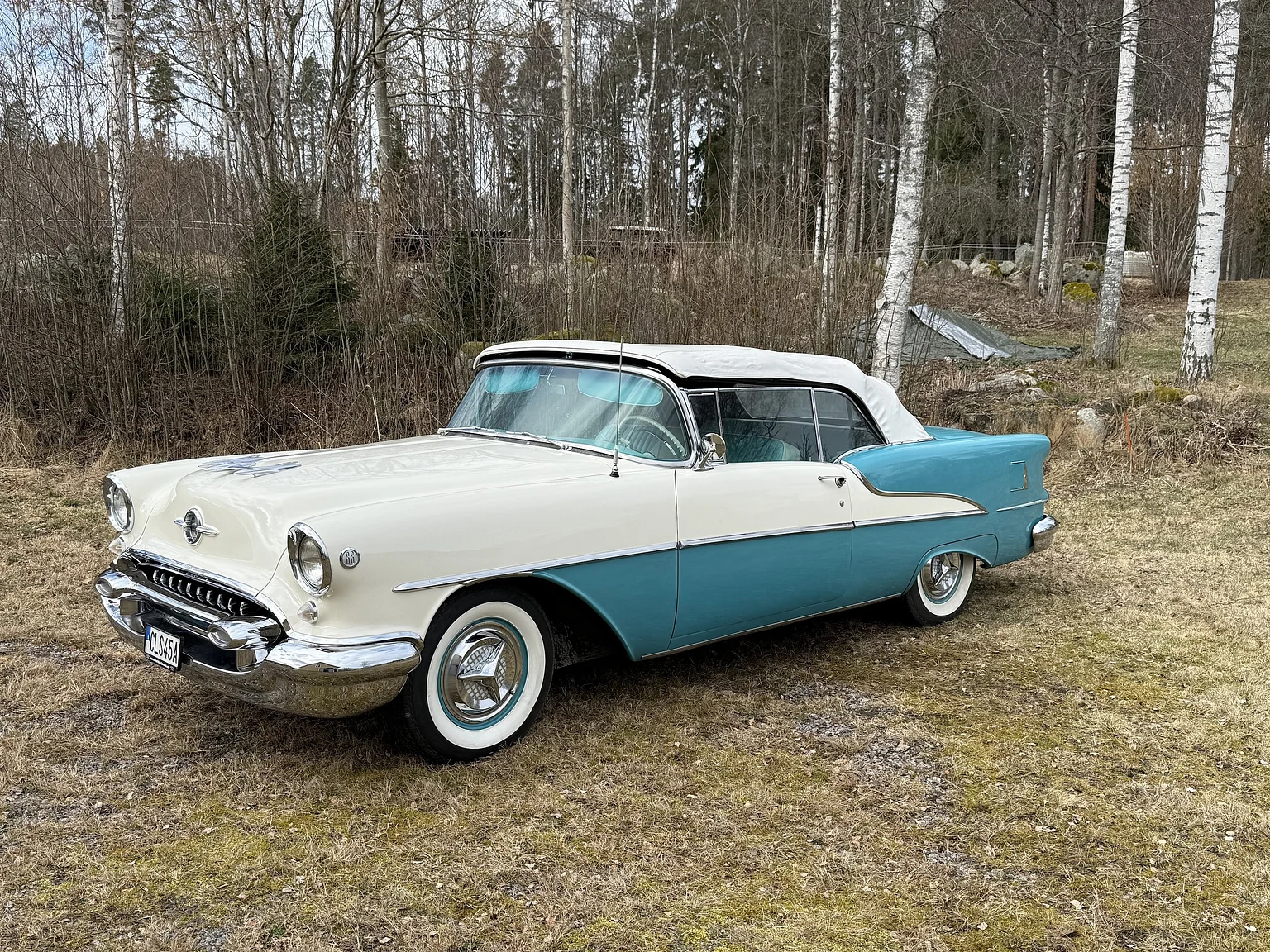 Exteriörbild på 1955 Oldsmobile Super 88 (57)
