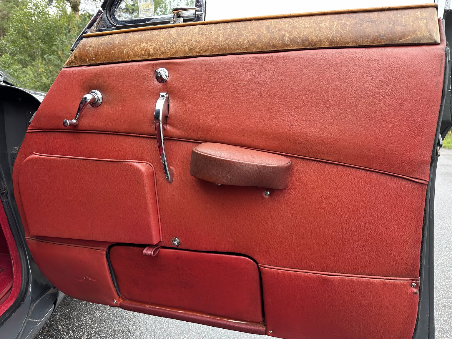 Innenraumfoto von 1954 Jaguar Mark VII Saloon