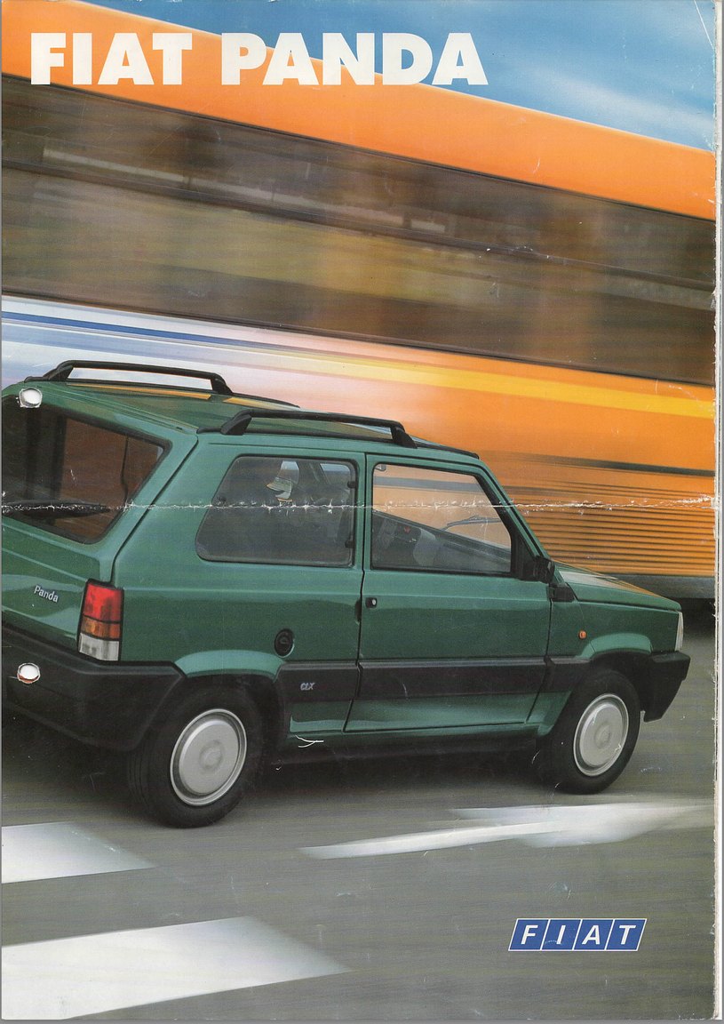 Dokumentation för 1996 Fiat Panda CLX Selecta Tetto Apribile
