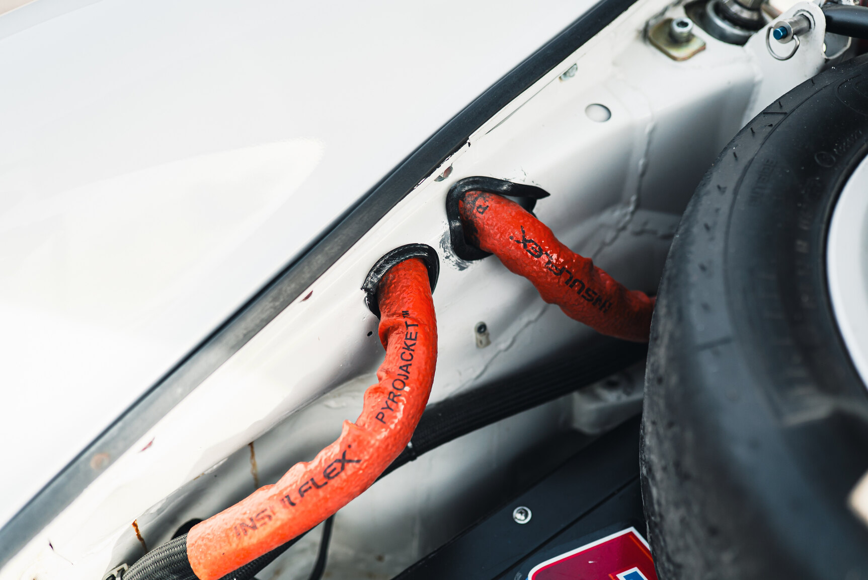 Image of 1977 Porsche 911 RSR Rallycar mechanics