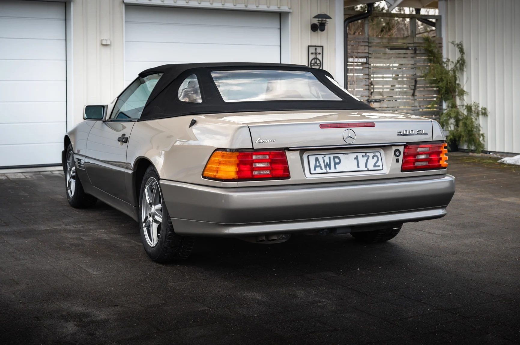 Aussenfoto 1991 Mercedes-Benz 500 SL (6)