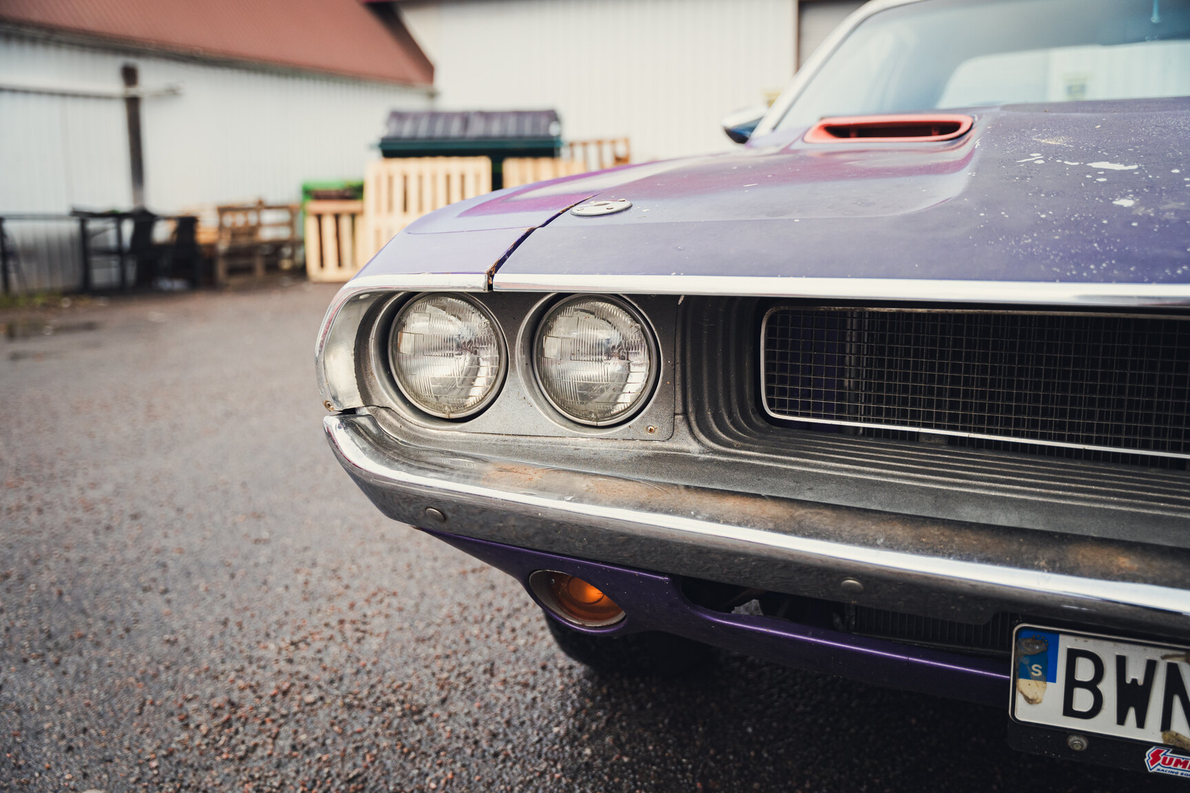 Aussenfoto 1970 Dodge Challenger - Ett sista race