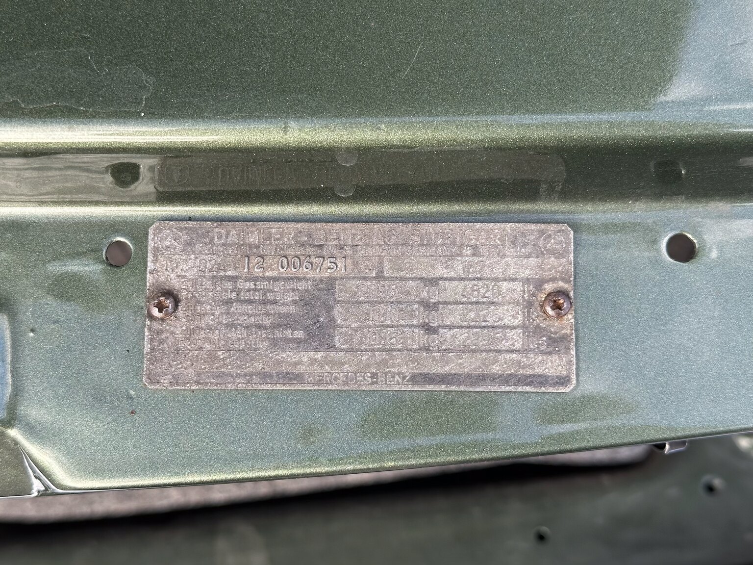 1974 Mercedes Benz 450 SLC, Mekanik