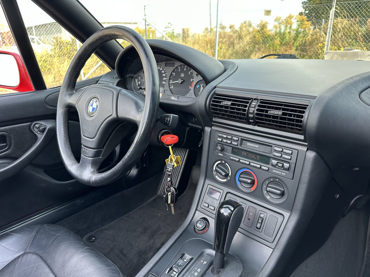 Interior image of 1997 BMW Z3 Roadster