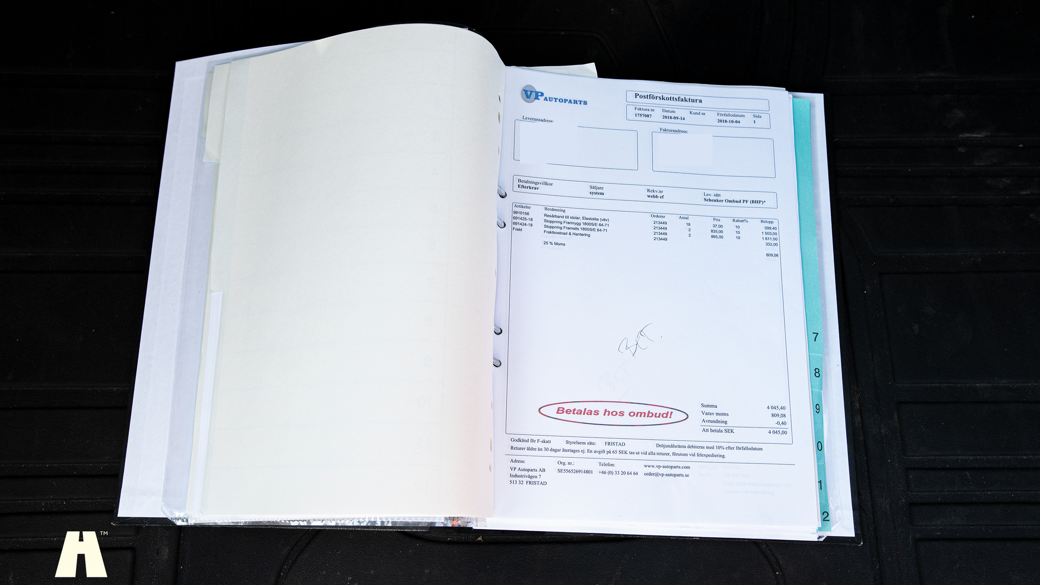 Dokumentation, 1966 Volvo P1800 S (8)