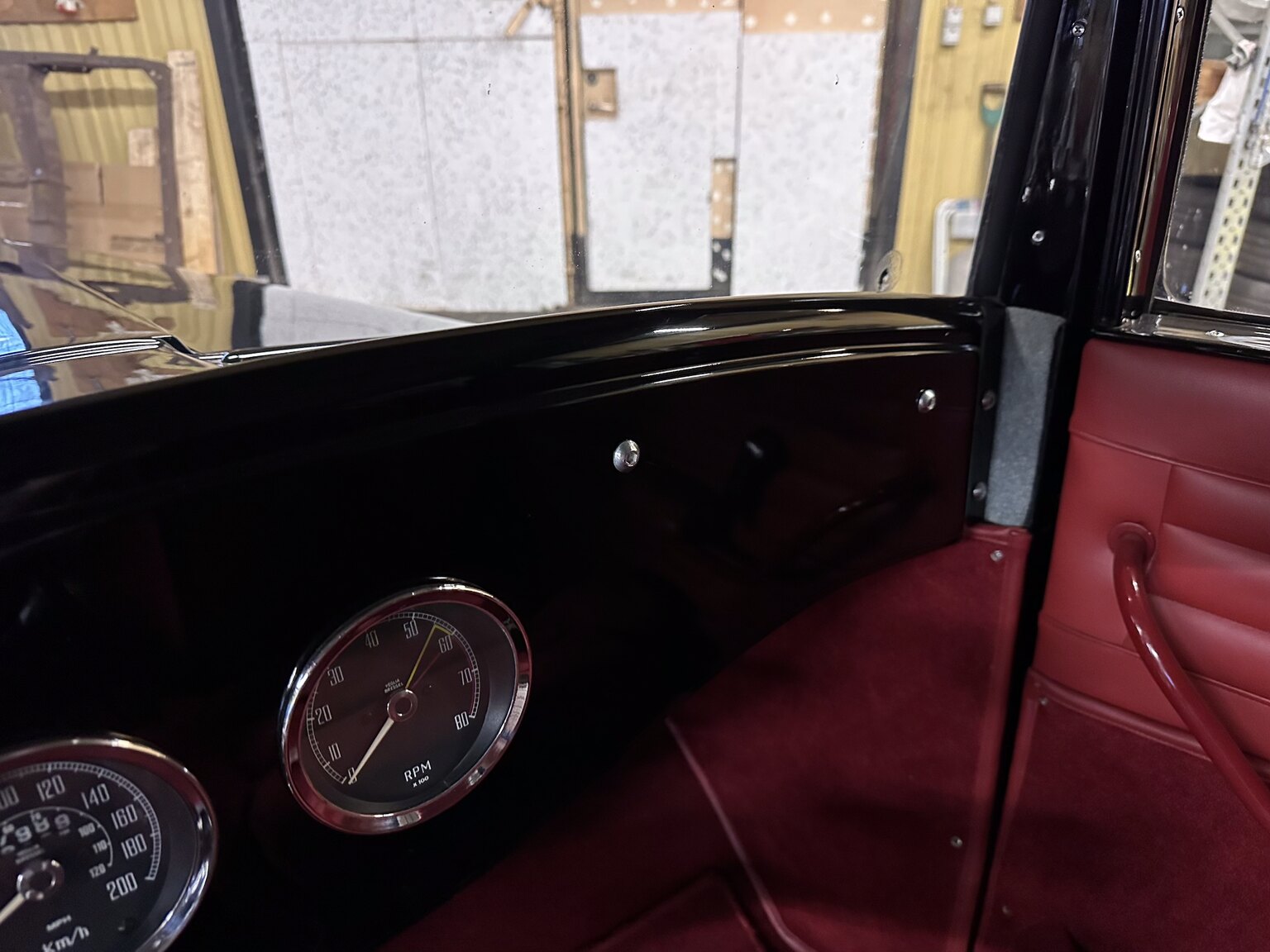 Interiörbild 1927 Pontiac Custom Rod