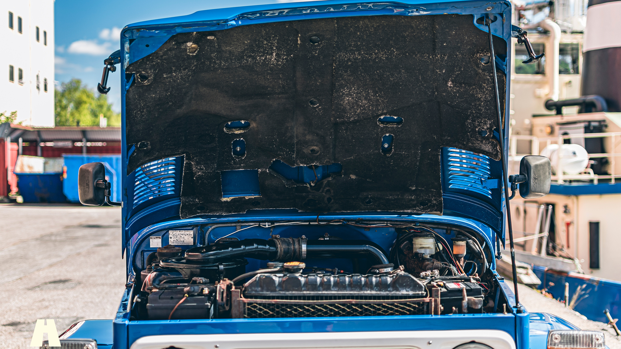 Image of 1984 Toyota Land Cruiser BJ42 mechanics