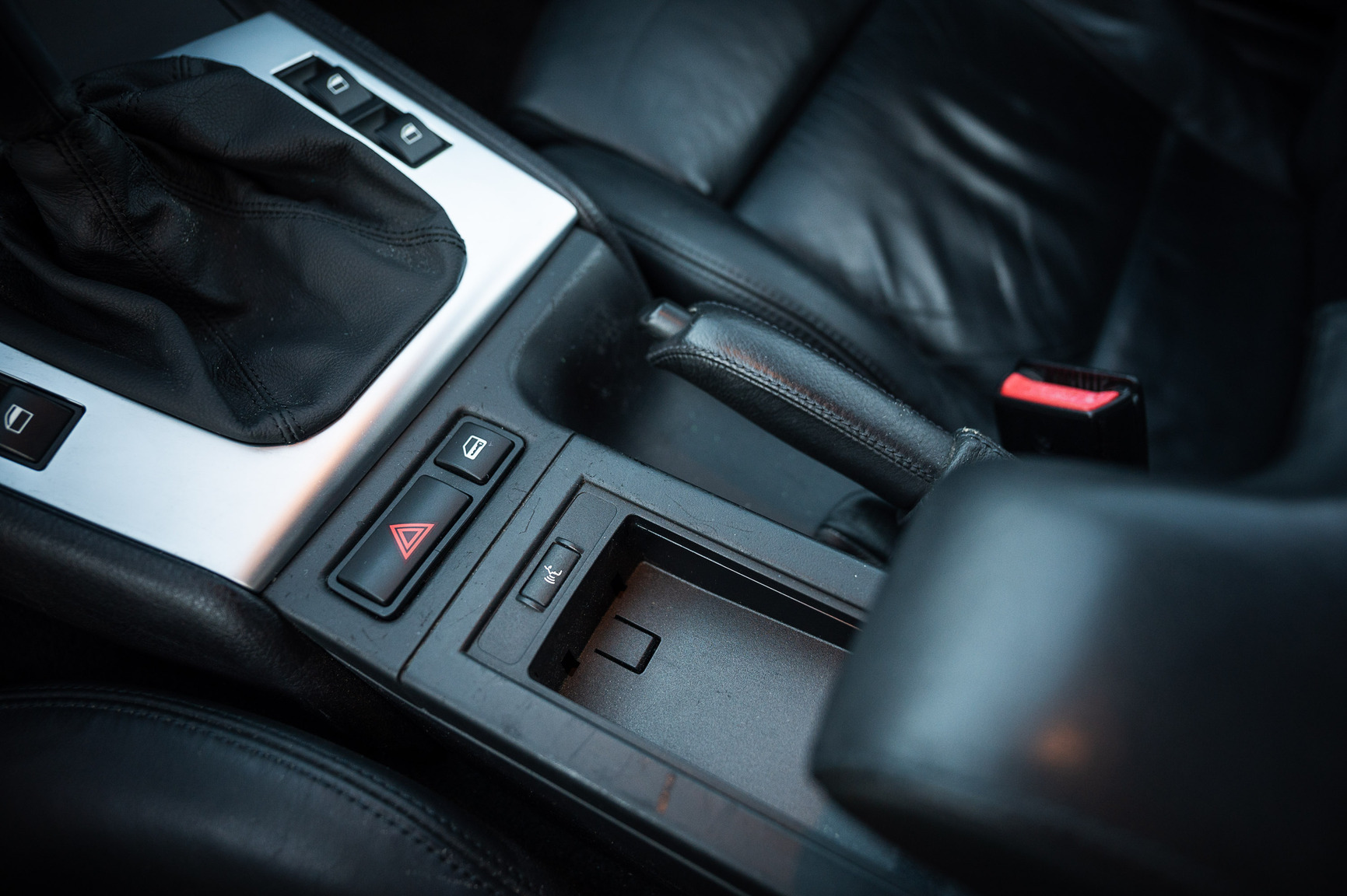 Interiörbild 2005 BMW M3 E46 manuell